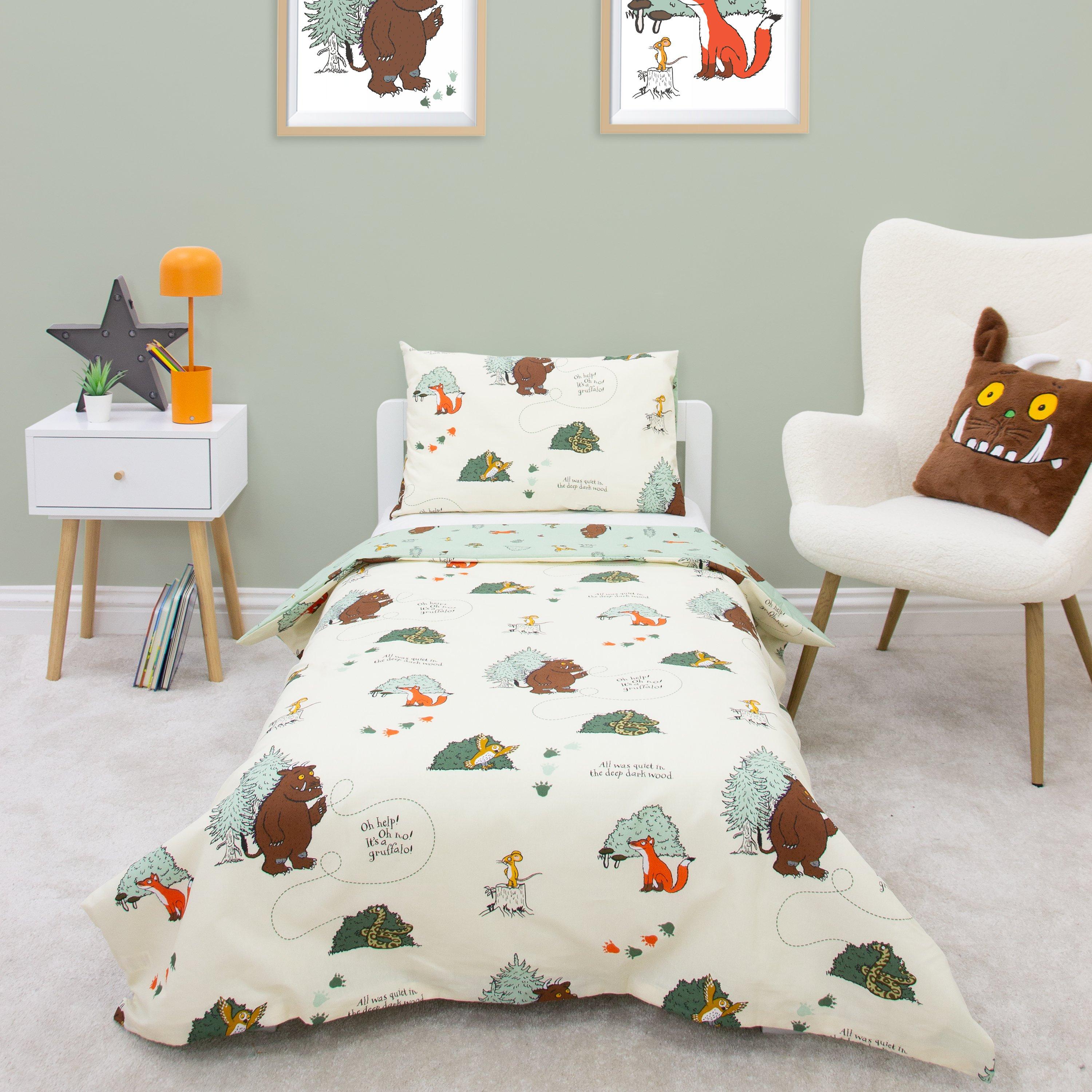 Multicolour - Gruffalo - The Gruffalo Woodland Junior Duvet - 5