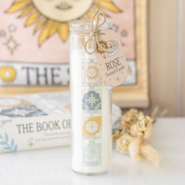 Something Different Vintage Tarot Rose Tube Candle