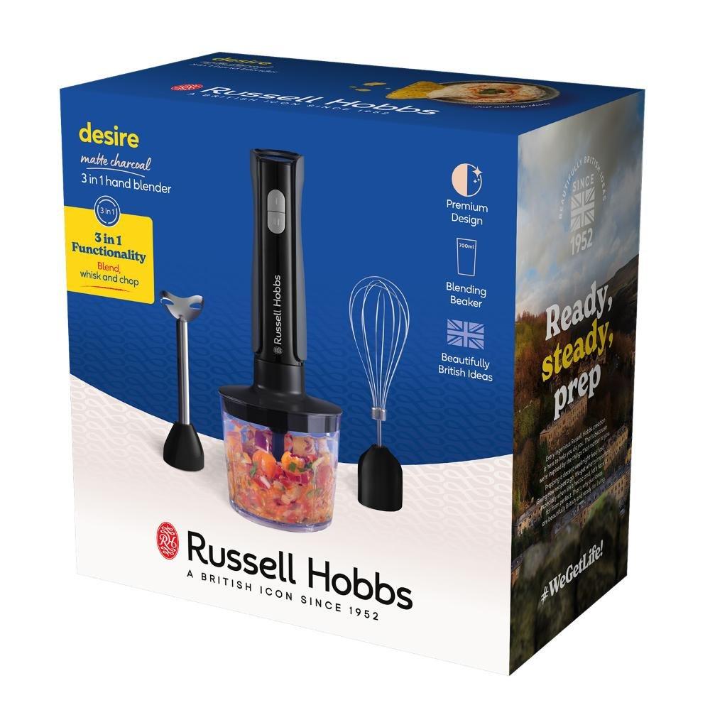 Charcoal - Russell Hobbs - Desire 3 in 1 Hand Blender - 9