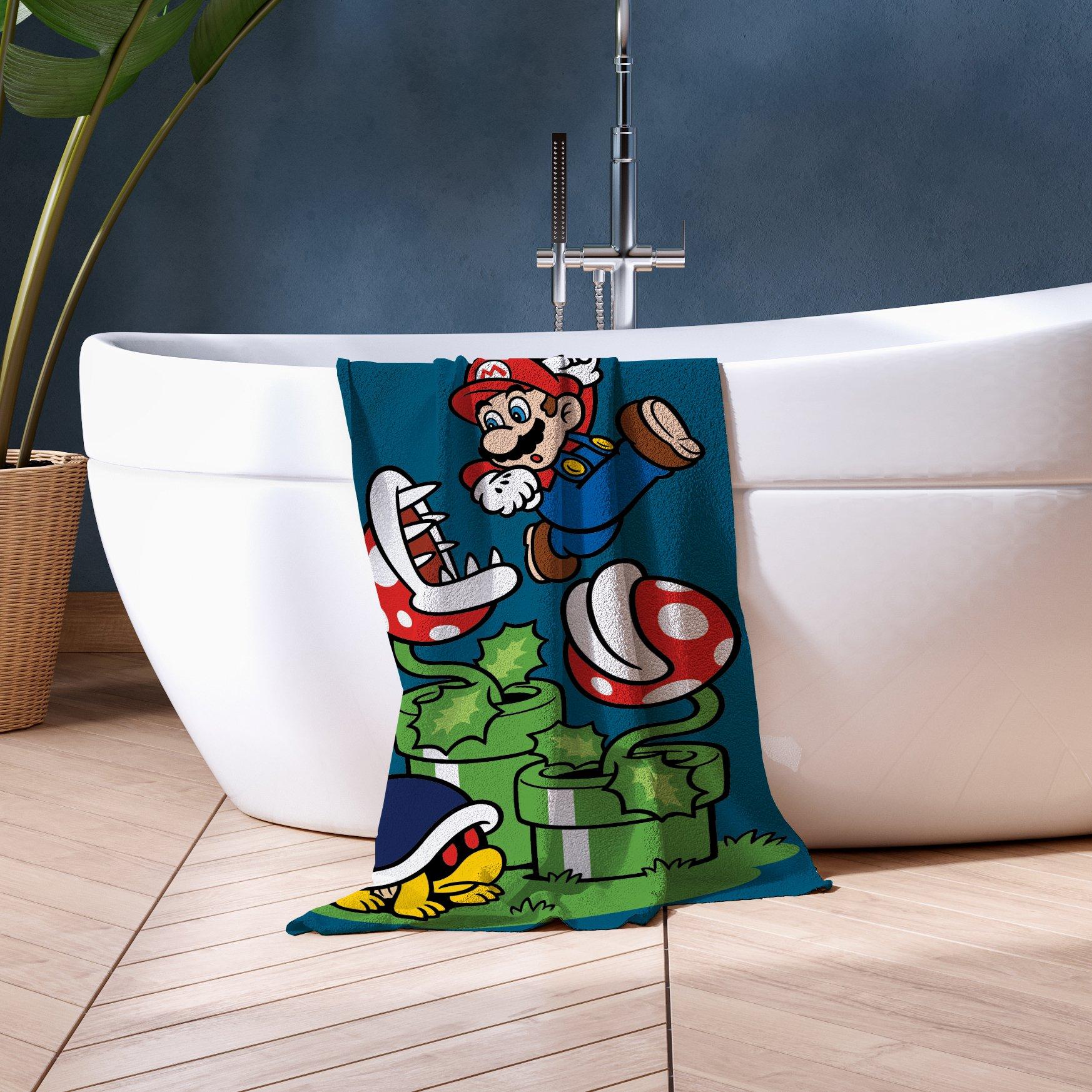 Multicolour - Nintendo - Nintendo Leaping Cotton Towel - 3