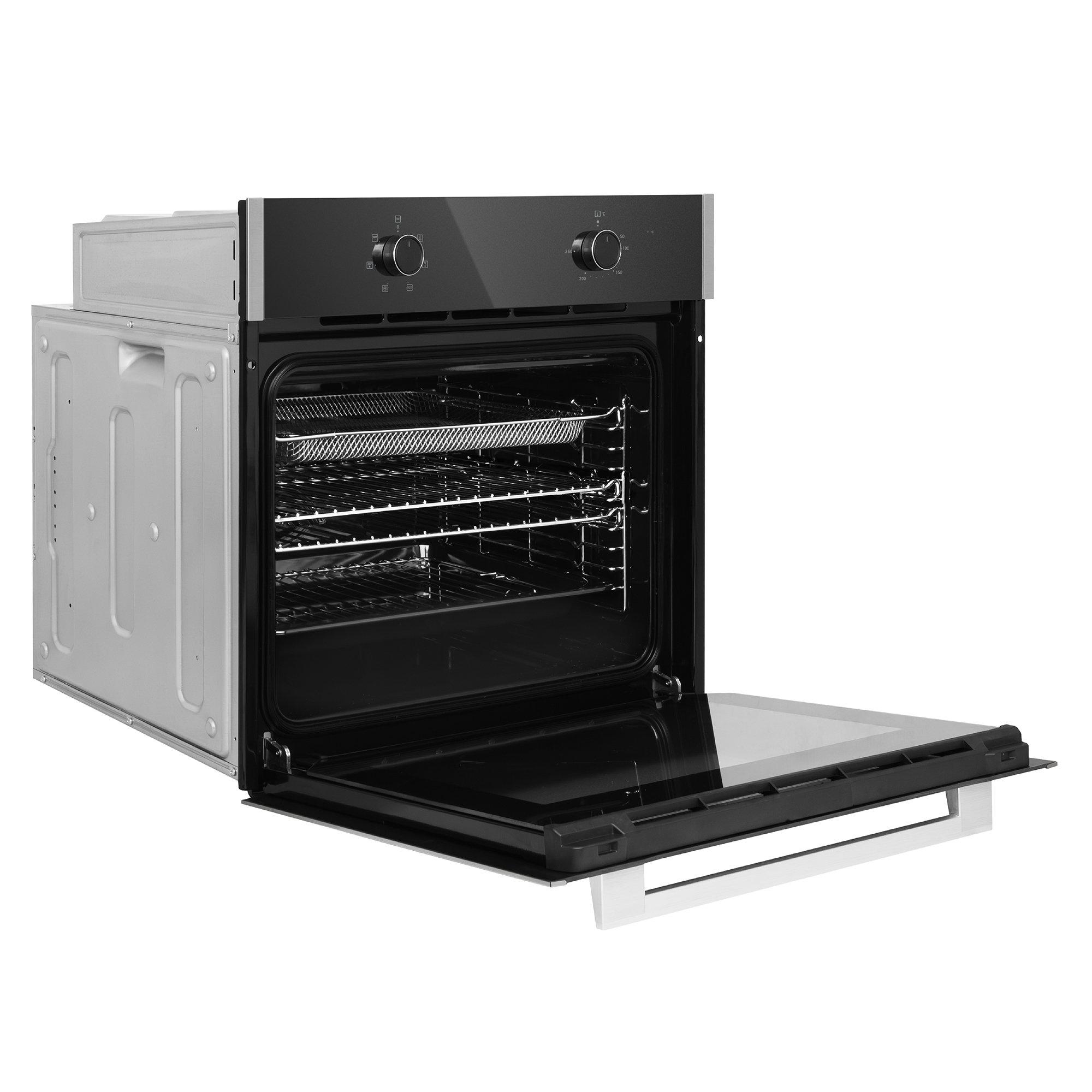 Black - Russell Hobbs - RHFEO7006BS Built In Electric Fan Oven - 4