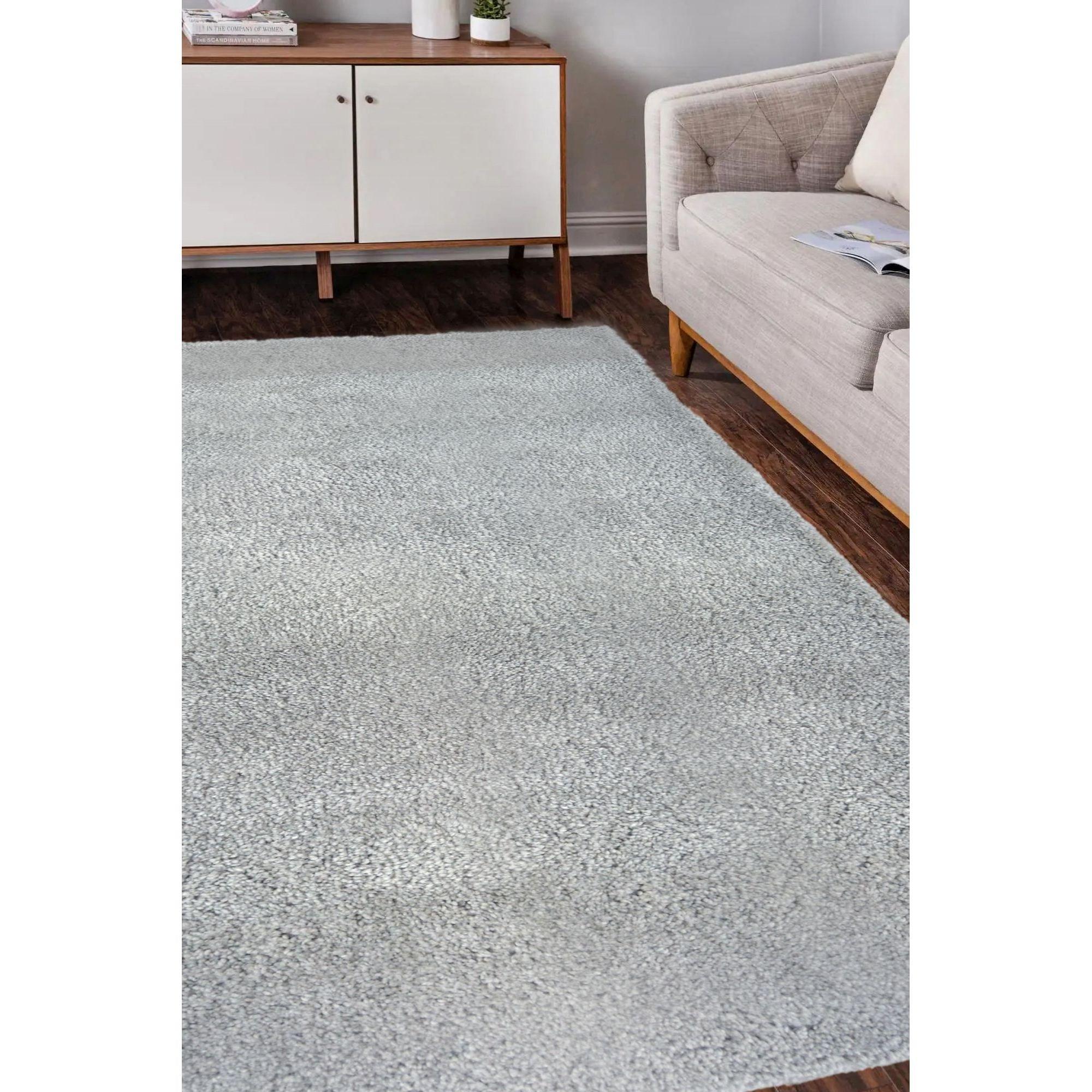 Homemaker  Snuggly Plain Rug Grey - 160x230cm