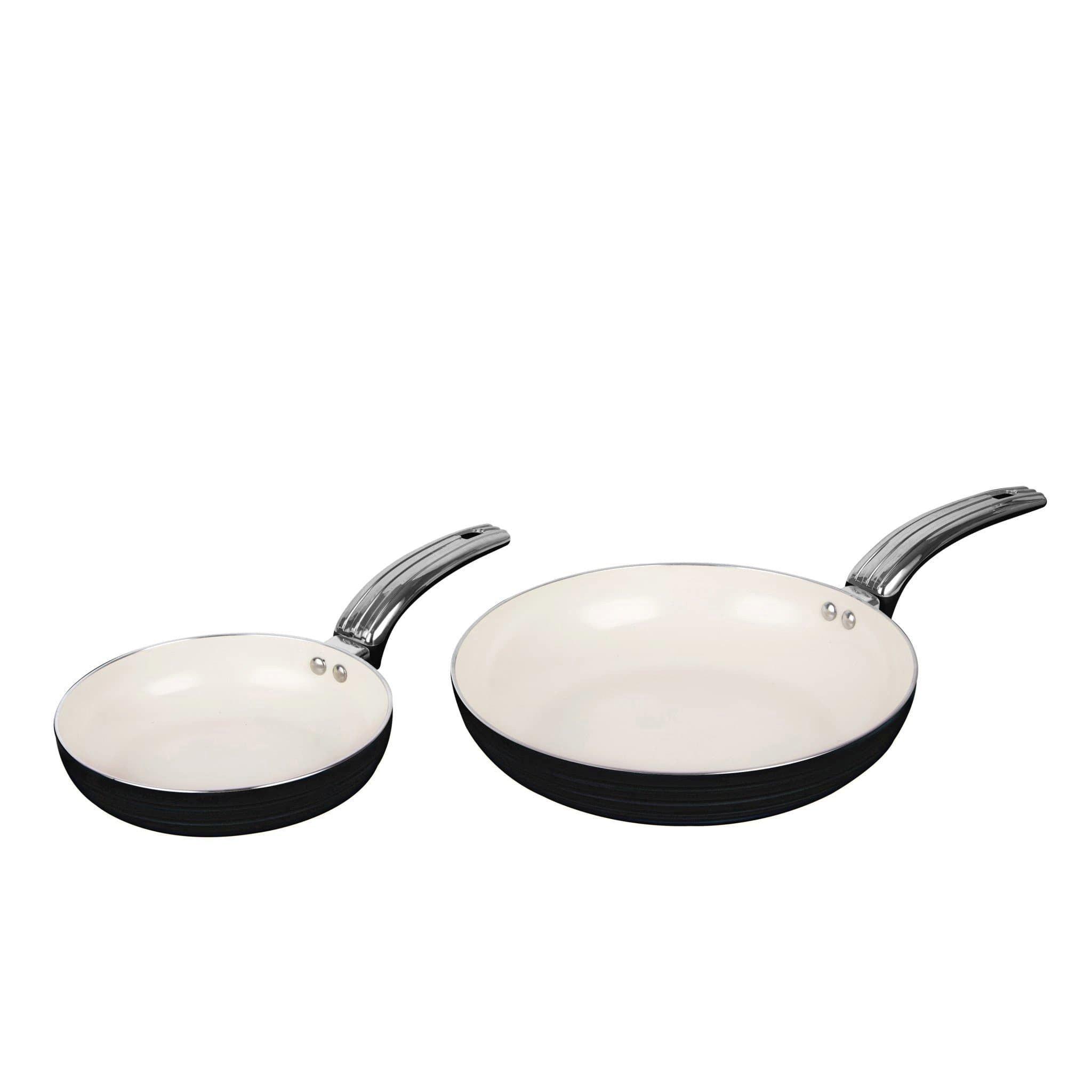 Black - Swan - Retro 5 Piece Pan Set Black - 3