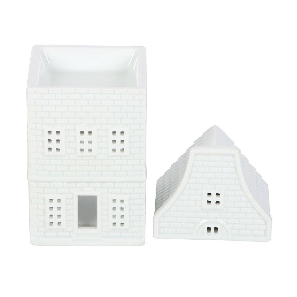 White - Something Different - White Nordic House Oil Burner and Wax Warmer - 3