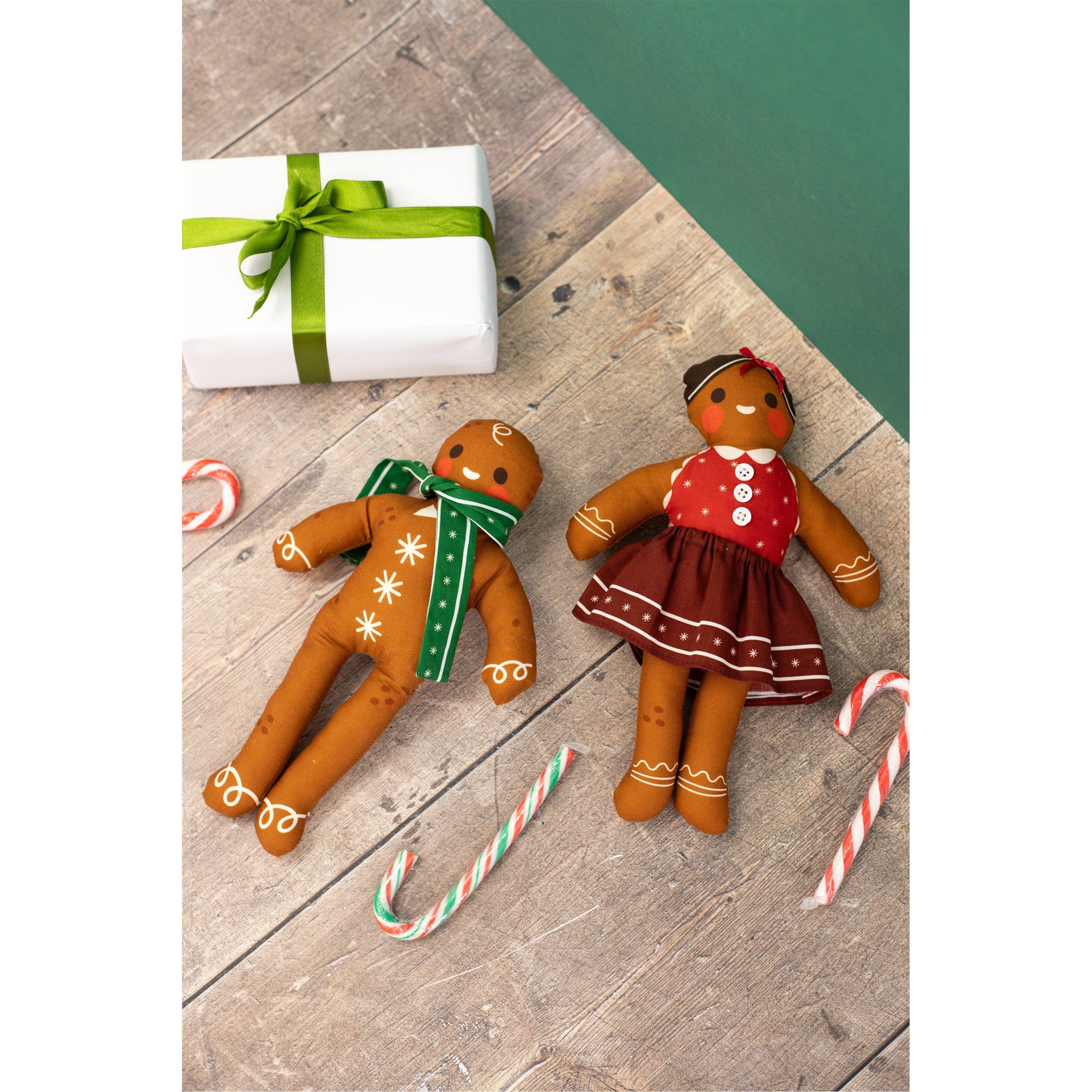 Multi - Crafters Companion - Threaders -Gingerbread Man & Gingerbread Woman Kit - 2