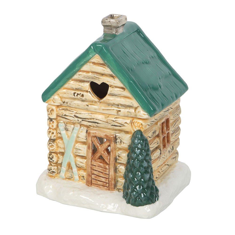 Brown - Something Different - Cabin Ski Chalet Oil Burner - 2