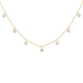 Be You 9ct Gold CZ Drop Necklace