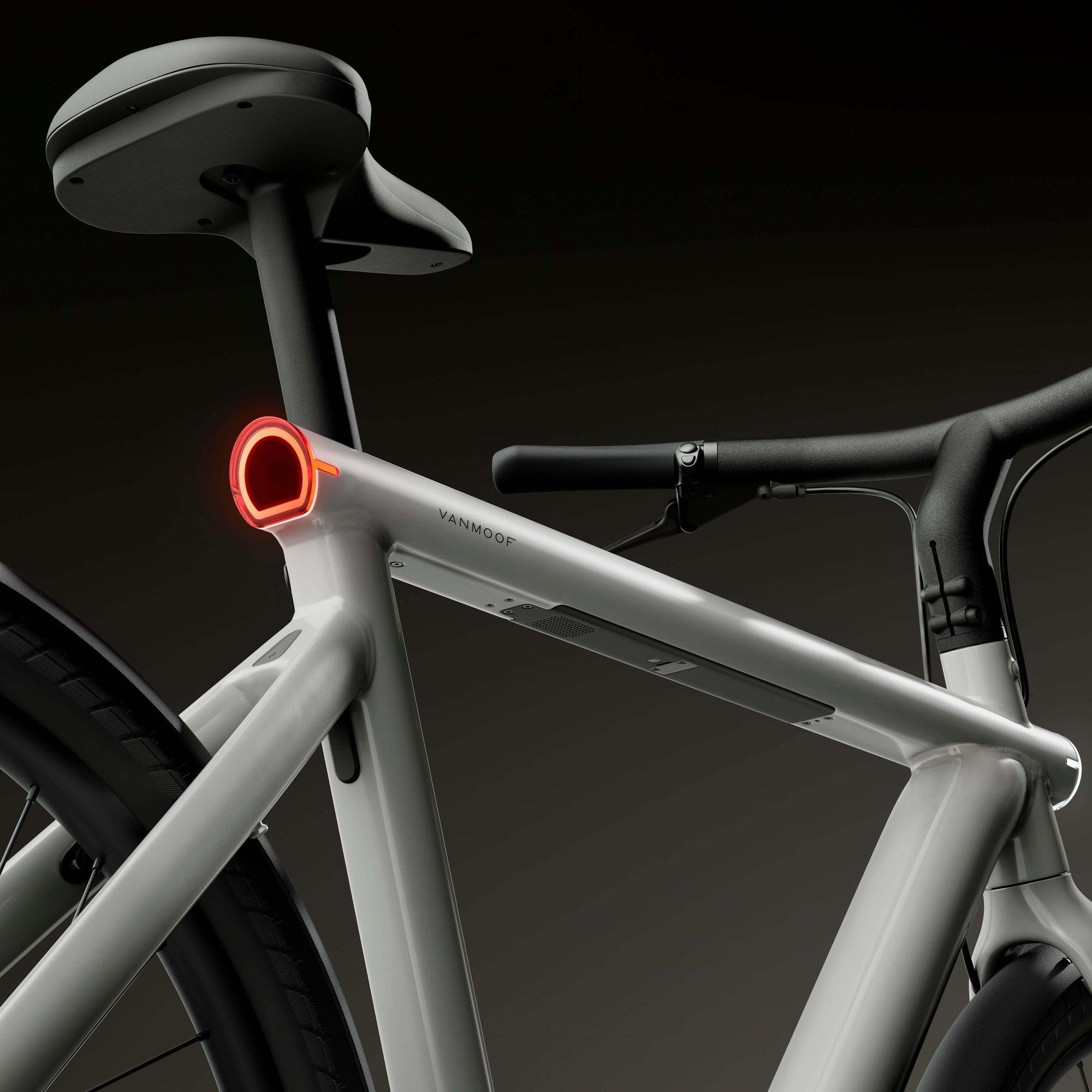 Light Grey - VanMoof - VanMoof S5 Electric Hybrid Bike - 6