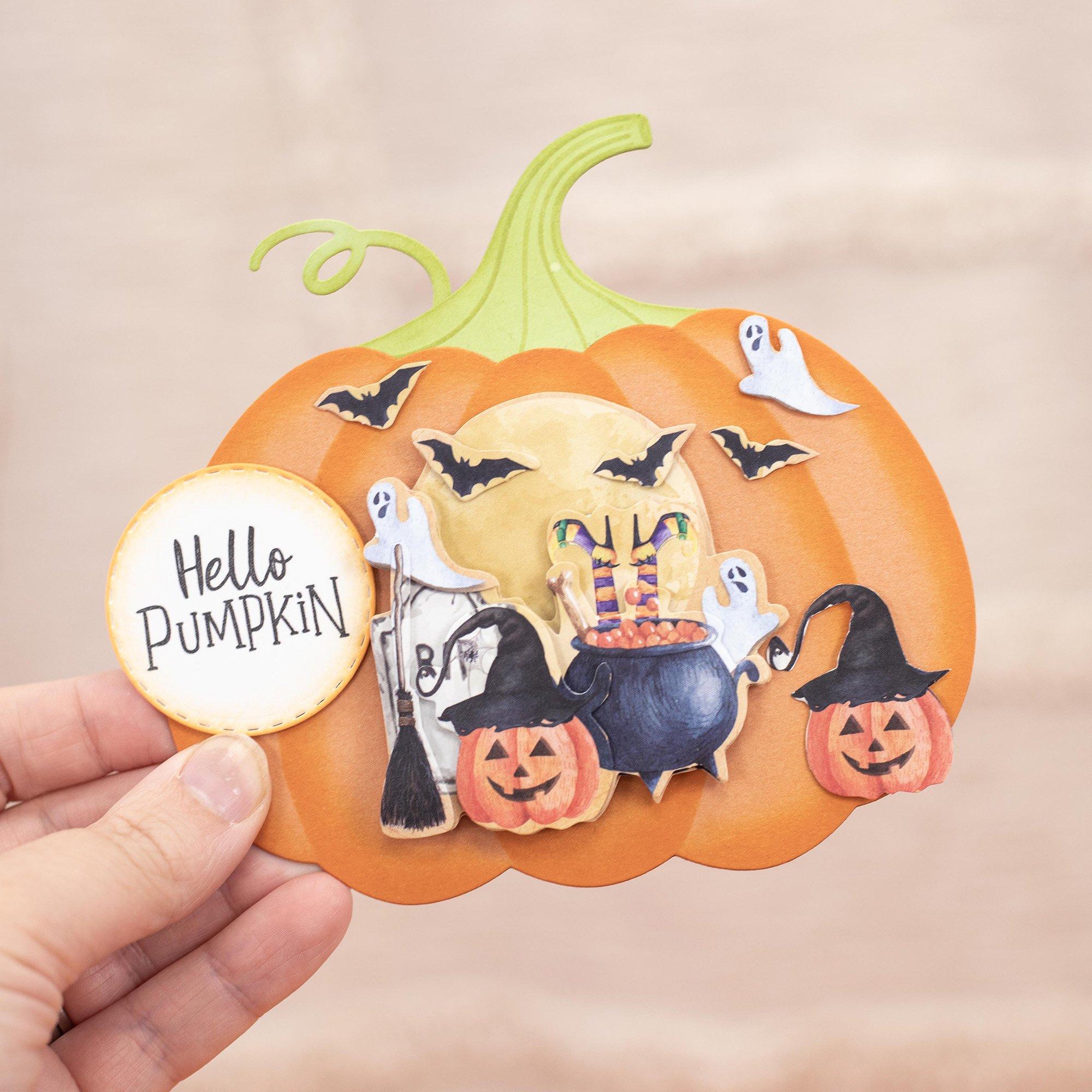 Multi - Crafters Companion - Topper Pad - Trick or Treat - 5