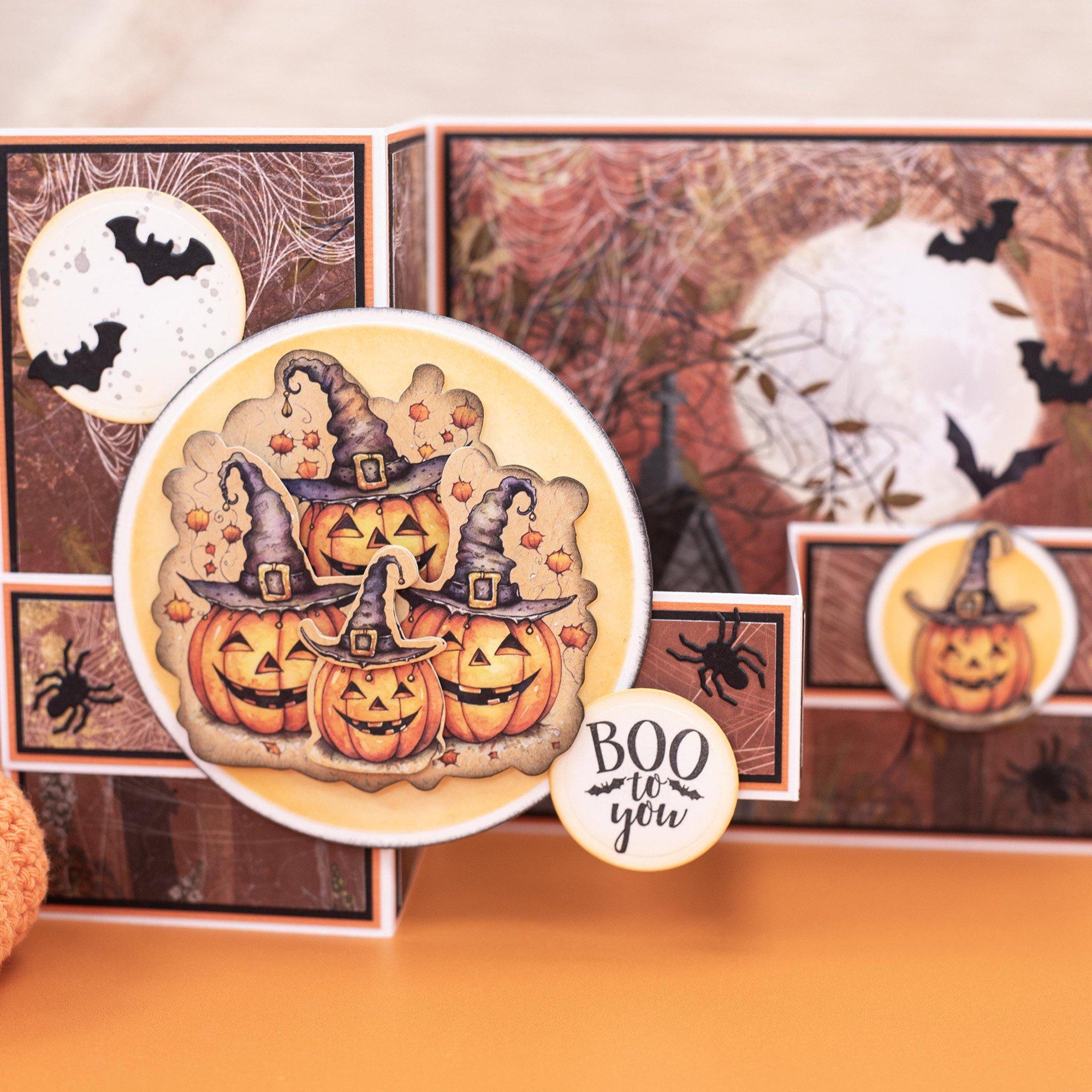 Multi - Crafters Companion - Topper Pad - Trick or Treat - 8