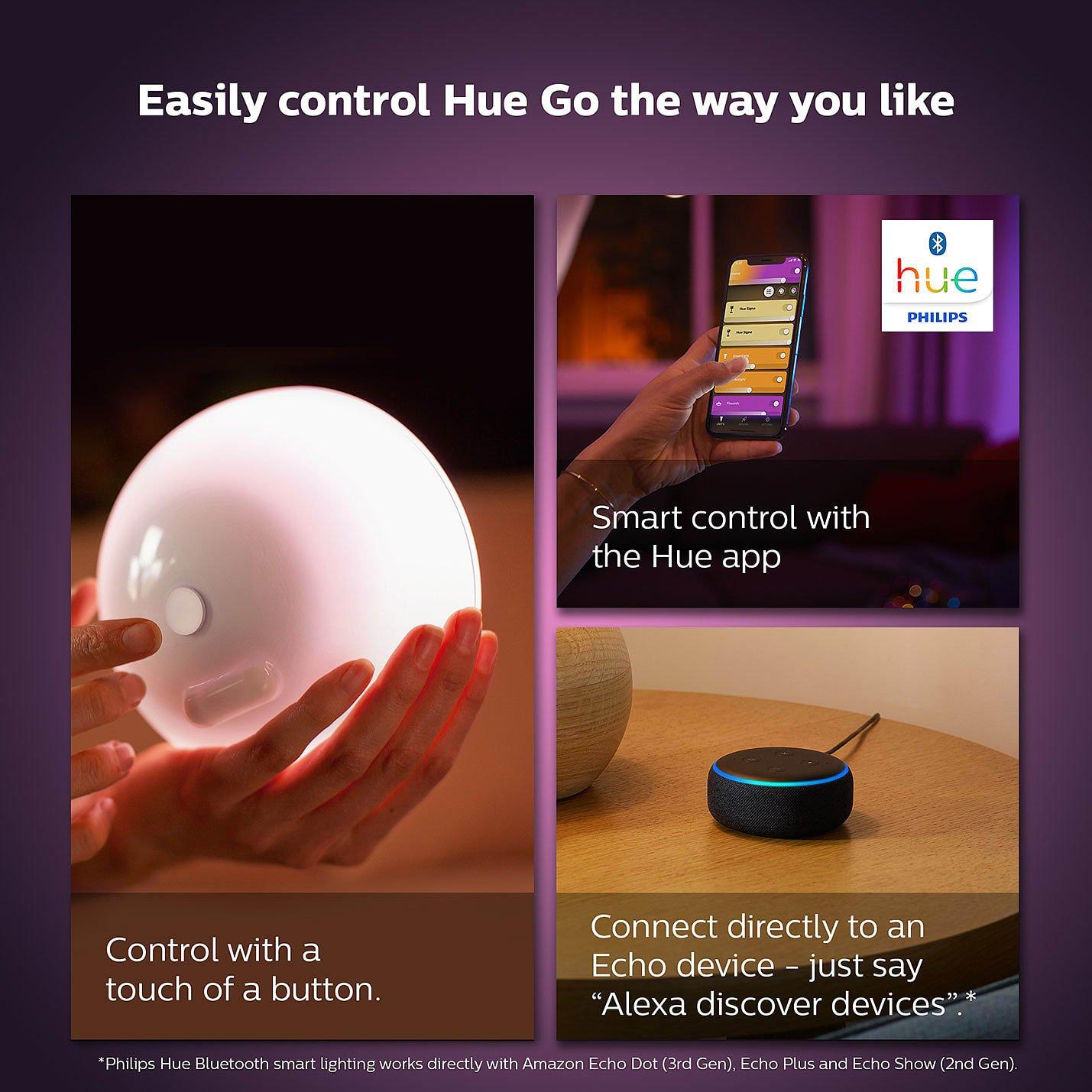 Branco - Philips Hue - GO Portable light 12V - 5