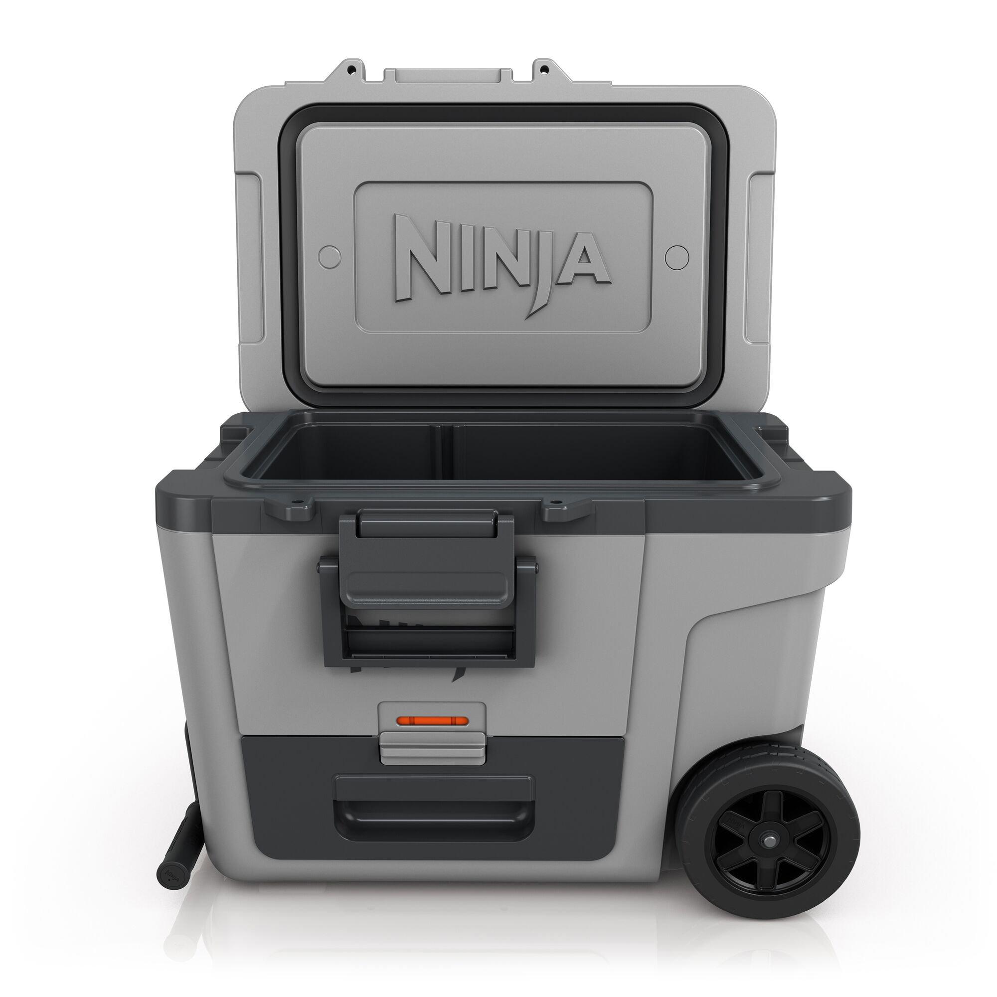 Slate Grey - Ninja - FrostVault 45QT/42L Wheeled Cooler with Dry Zone - 2
