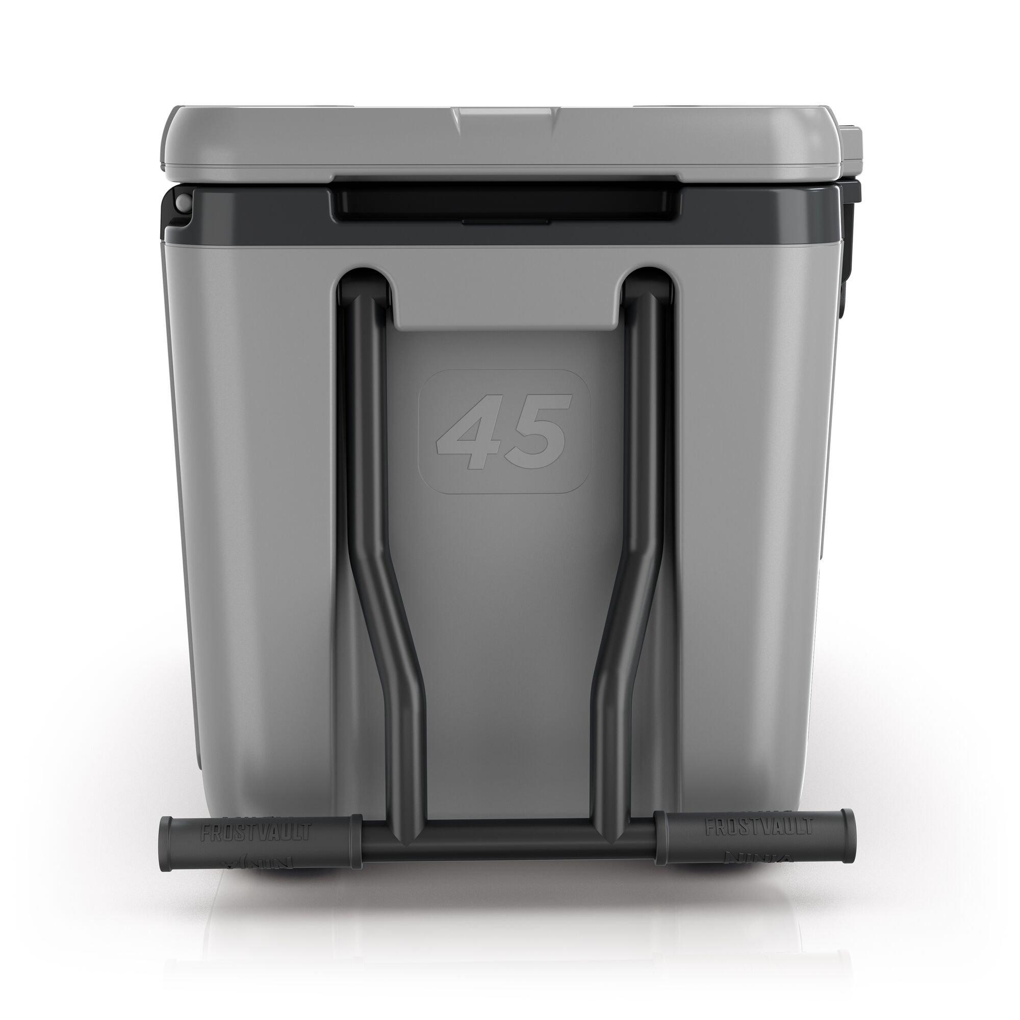 Slate Grey - Ninja - FrostVault 45QT/42L Wheeled Cooler with Dry Zone - 6