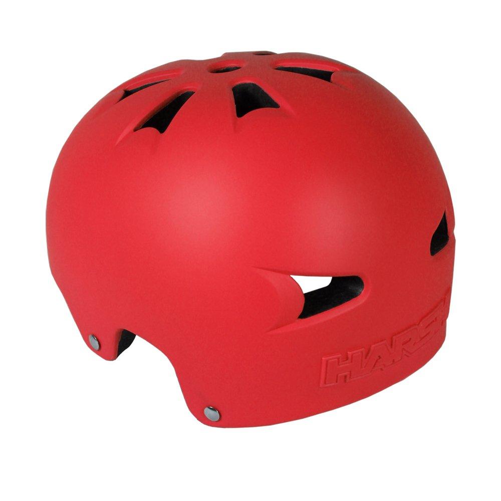 Red Matt - Harsh Protective - HARSH HX1 EPS LIGHTWEIGHT SKATE/BOARD HELMET - 4