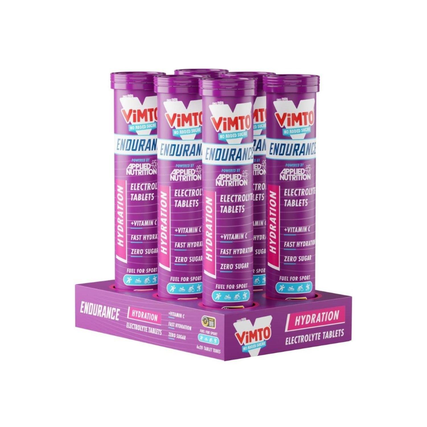 Neutral - Applied Nutrition - Applied Nutrition: Vimto Endurance Hydration Electrolyte Tablets (6 x 20 Tabs) - 1