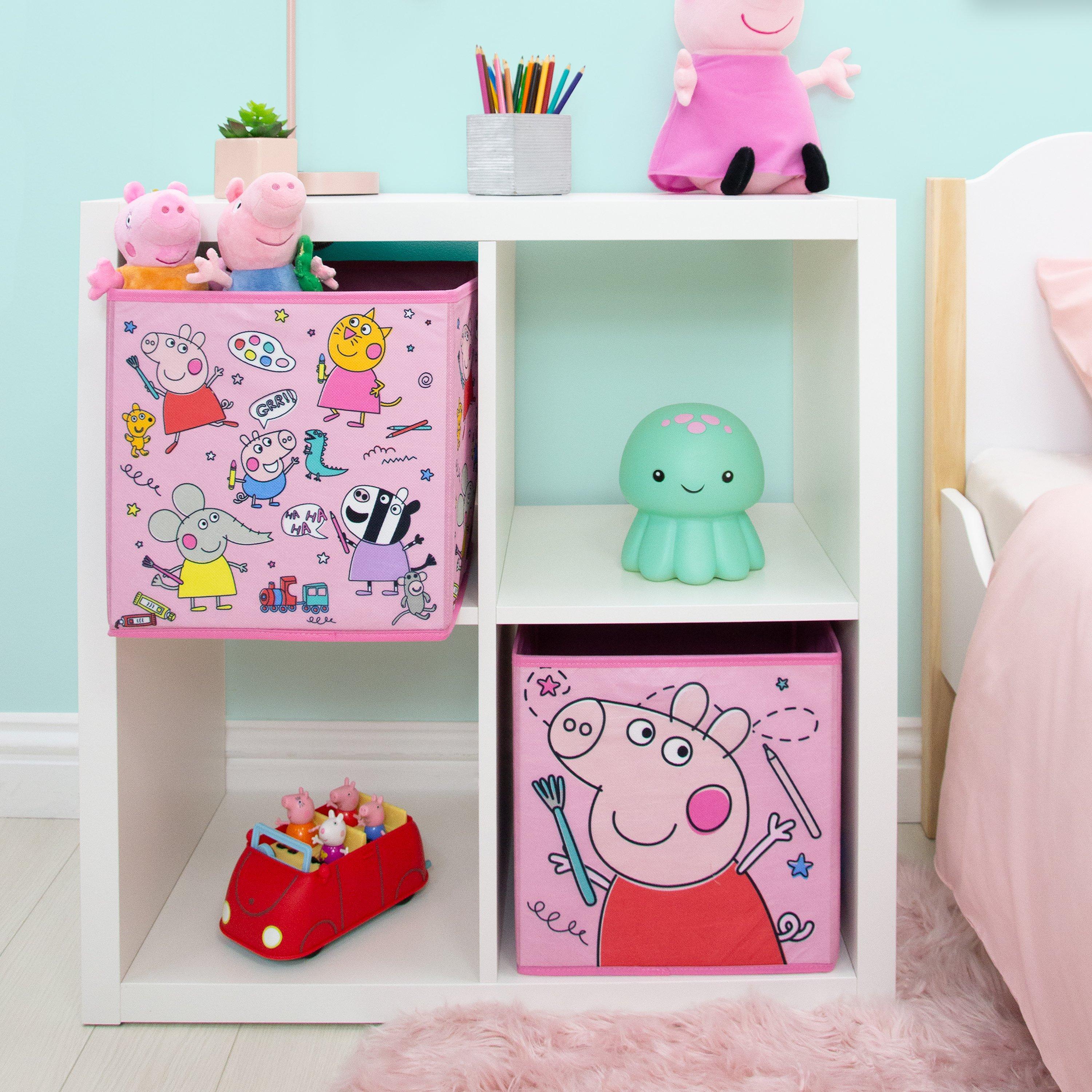 Multi - Peppa Pig - Peppa Pig Doodles 2 Pack Storage Box - 1