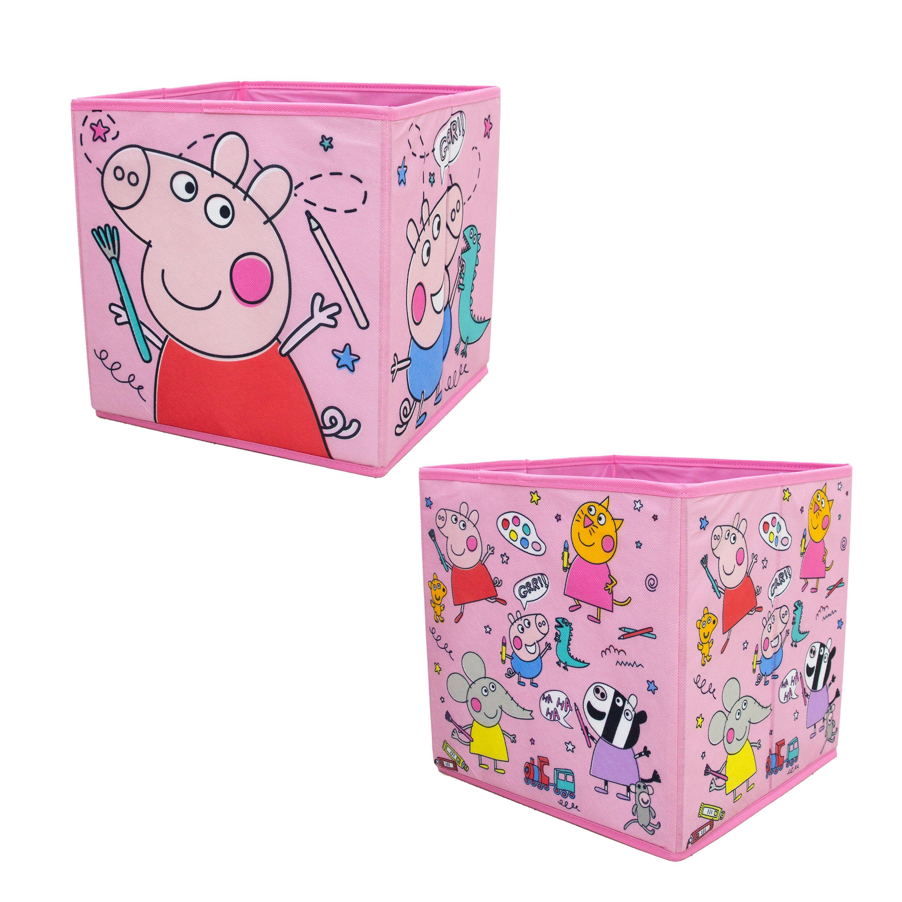 Multi - Peppa Pig - Doodles 2 Pack Storage Box - 3