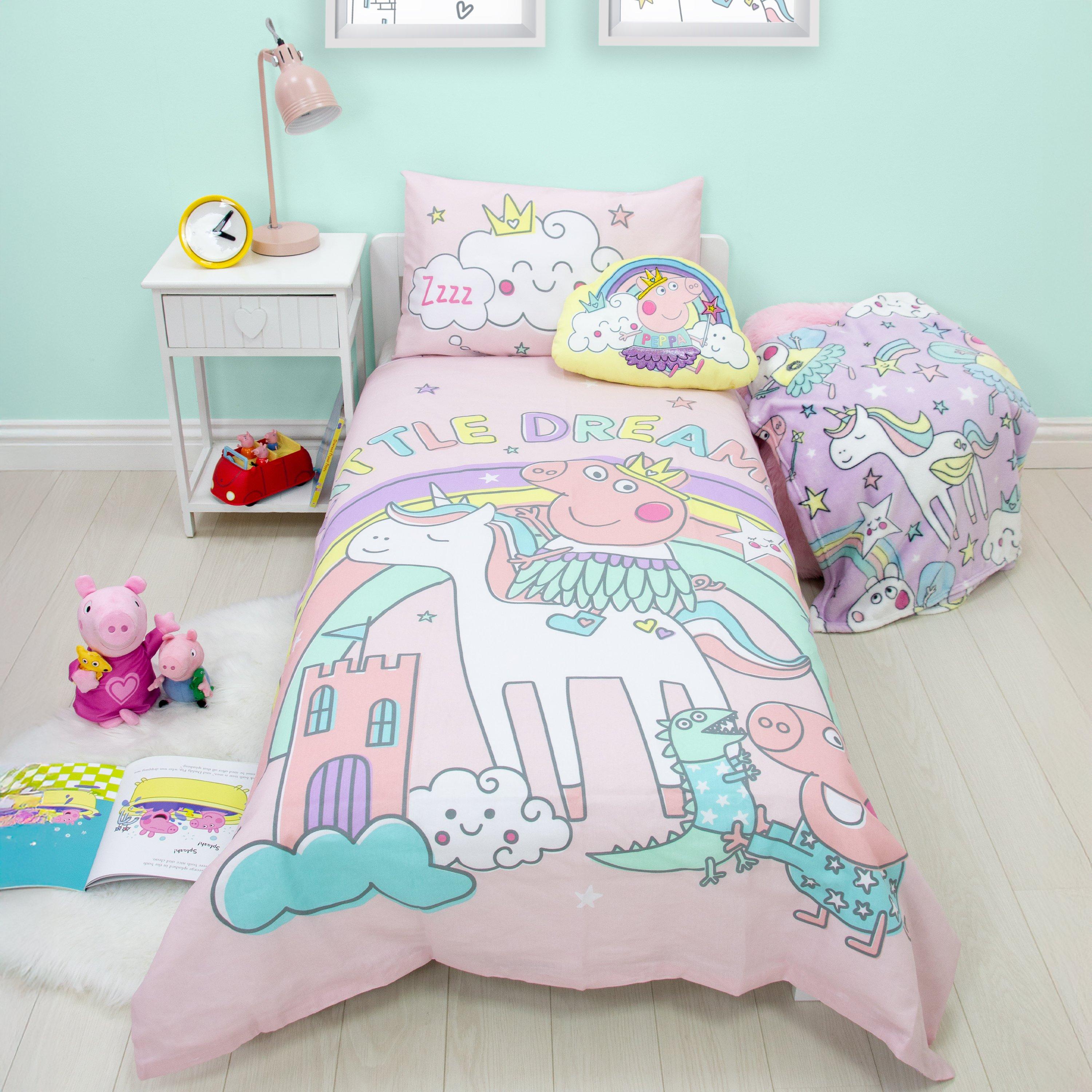 Multi - Peppa Pig - Peppa Pig Bedtime Junior Panel Duvet - 1