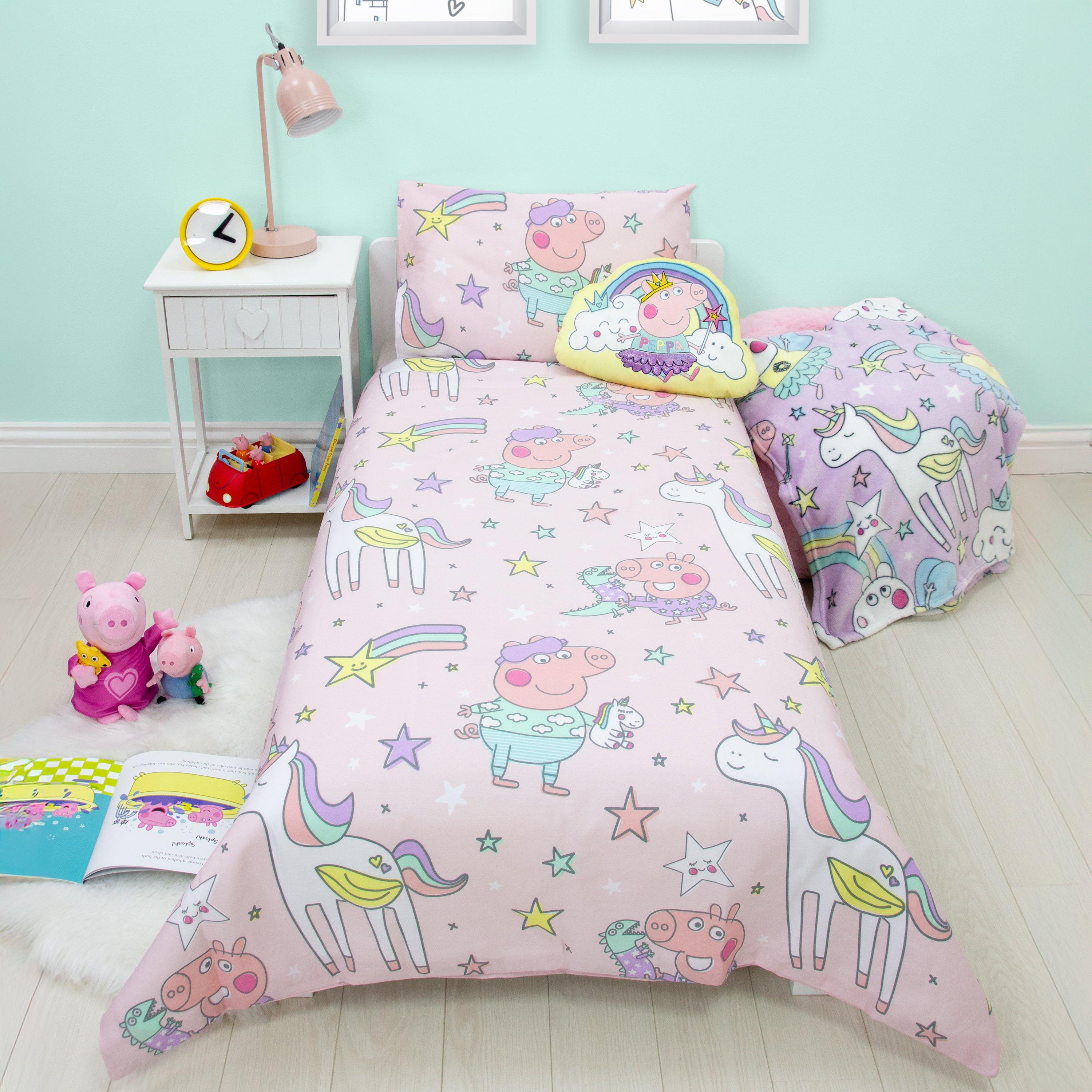 Multi - Peppa Pig - Peppa Pig Bedtime Junior Panel Duvet - 2