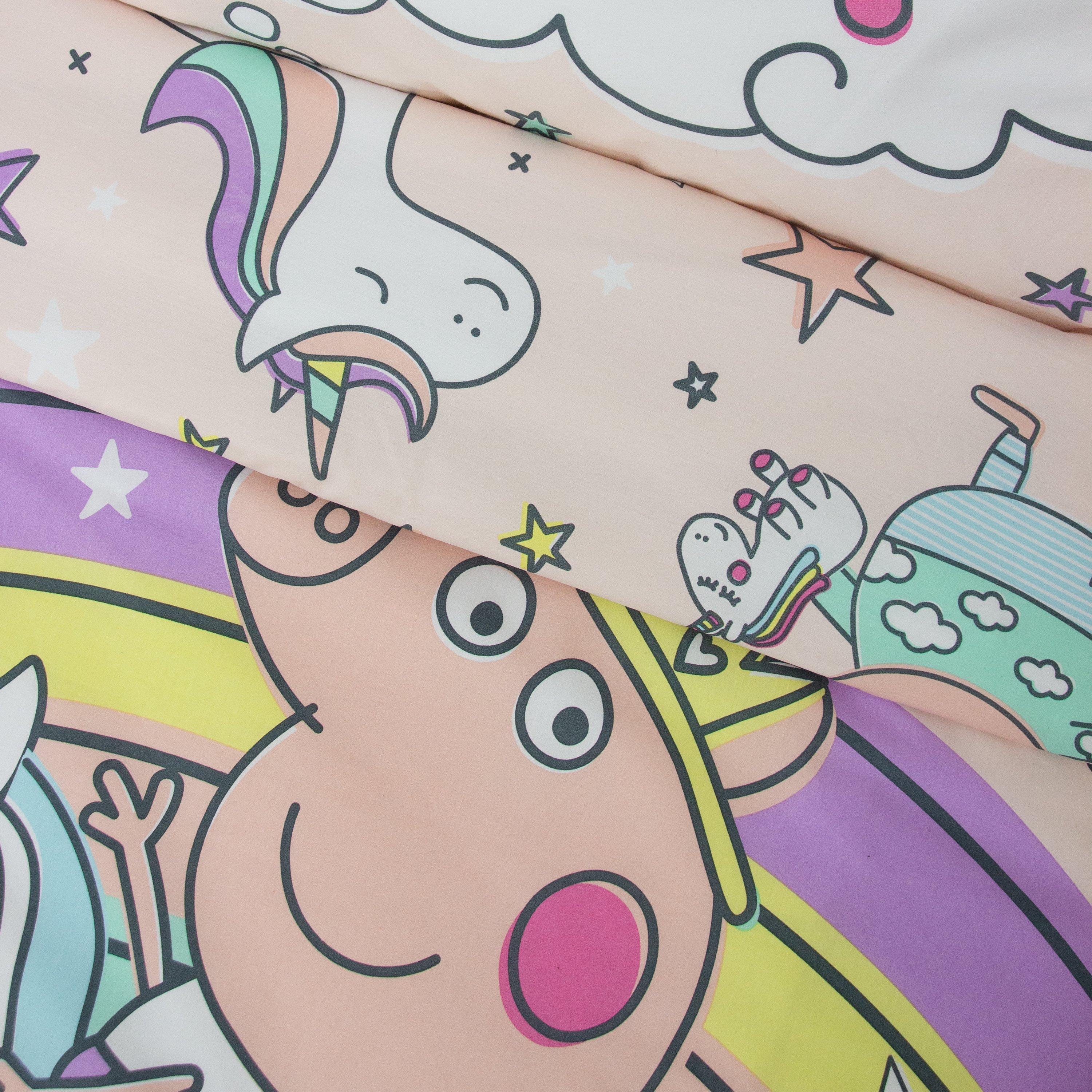 Multi - Peppa Pig - Peppa Pig Bedtime Junior Panel Duvet - 5