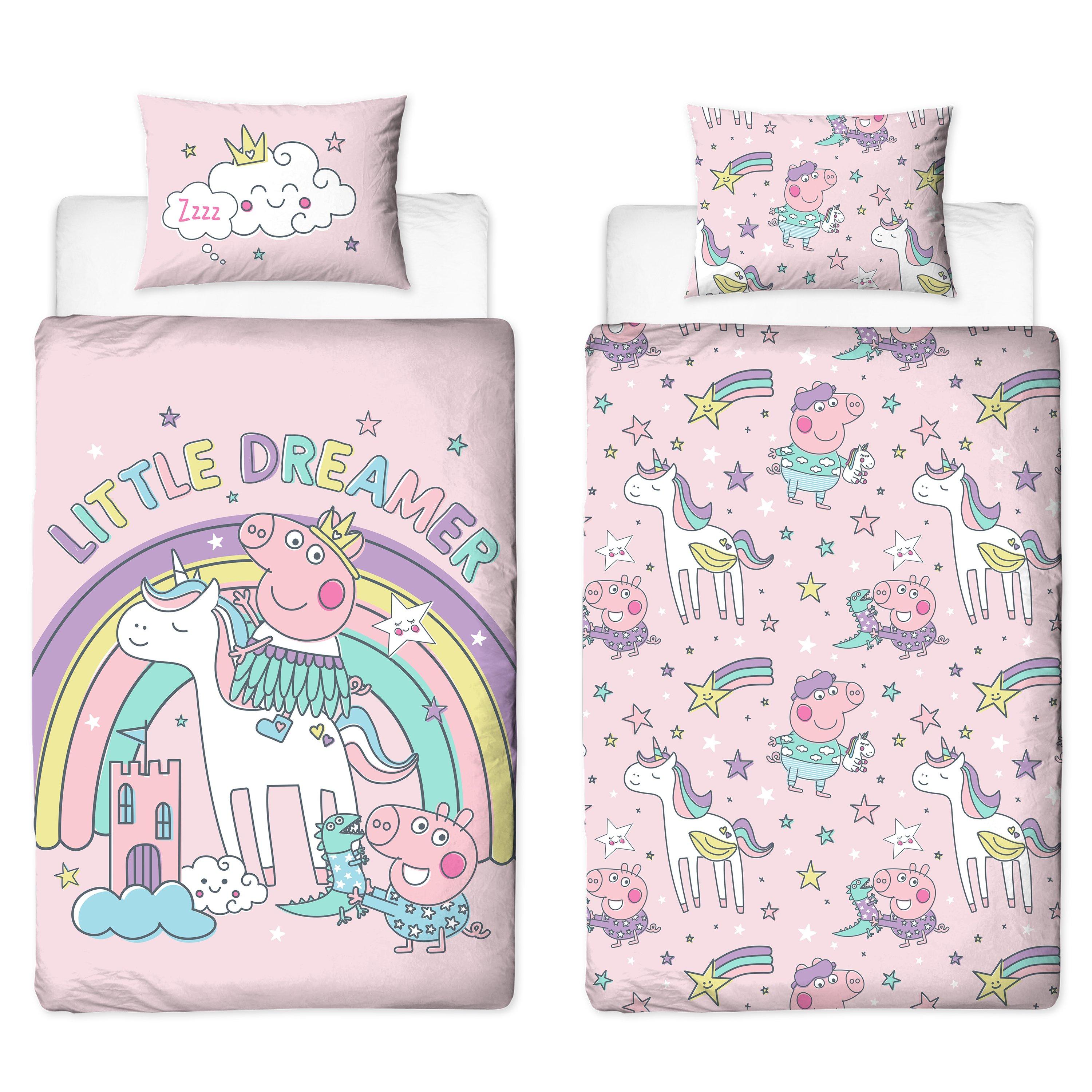 Multi - Peppa Pig - Peppa Pig Bedtime Junior Panel Duvet - 8