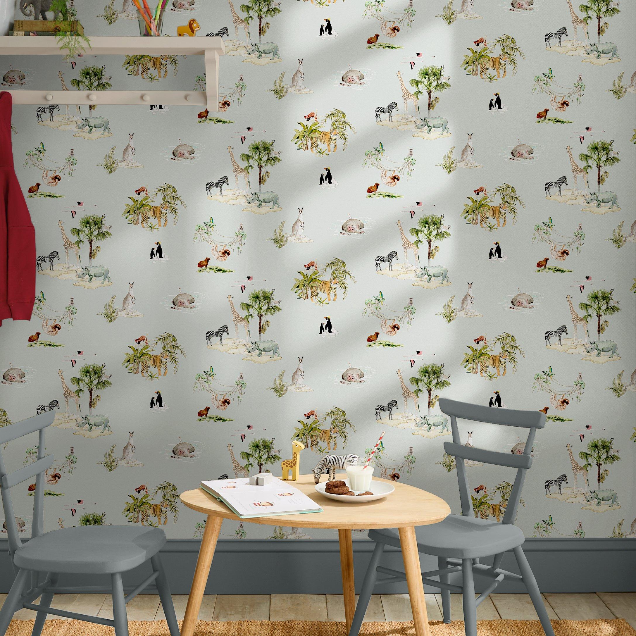 Misty Blue - Sophie Allport - Animals of the World Wallpaper - 2
