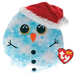 Ty GAME SNOWMAN XMAS SQUISHY BEANIE 14