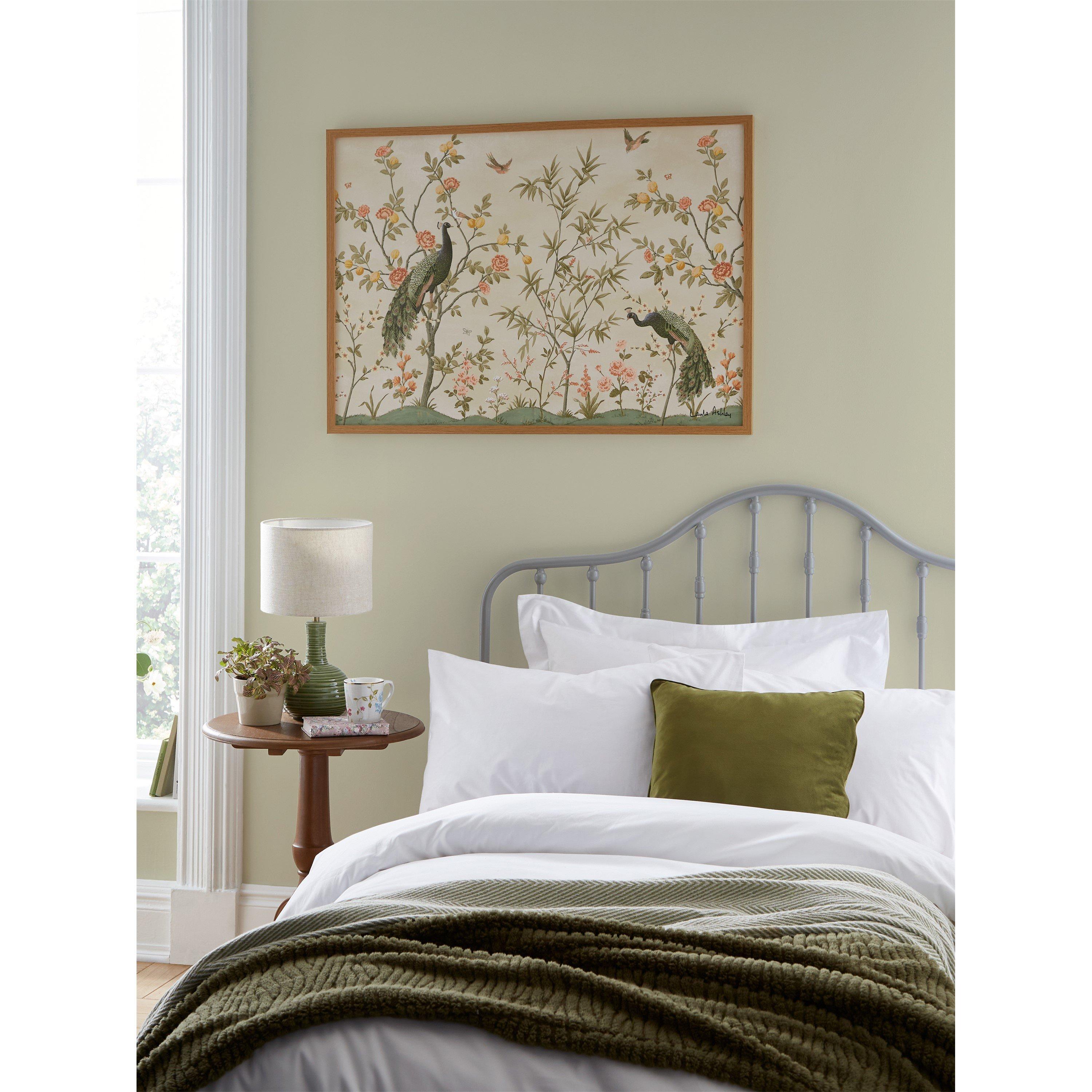 Green - Laura Ashley - Belvedere Garden Print in a Wood Frame - 2