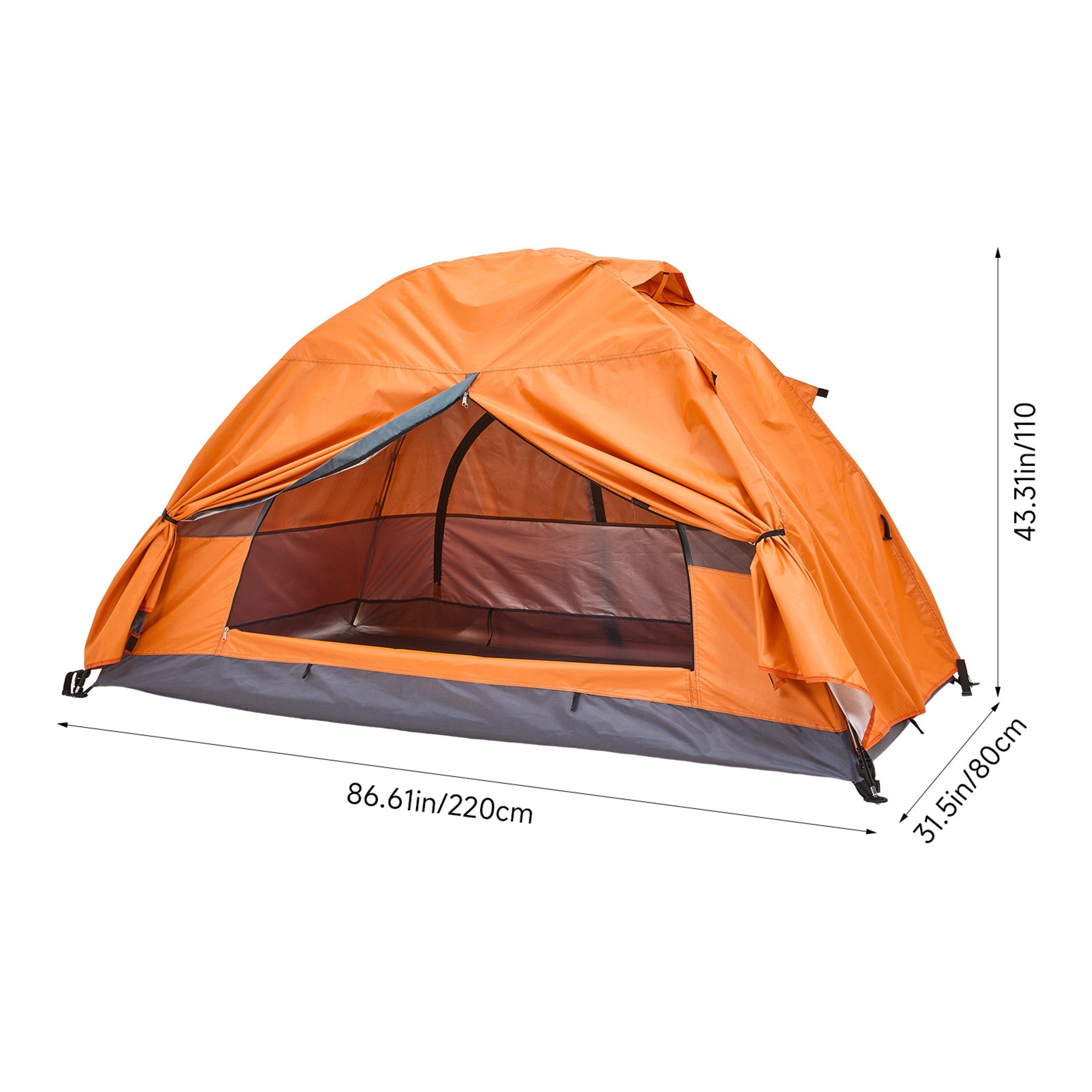 Orange - Breeins - Detachable Tent with Mesh Inner - 2