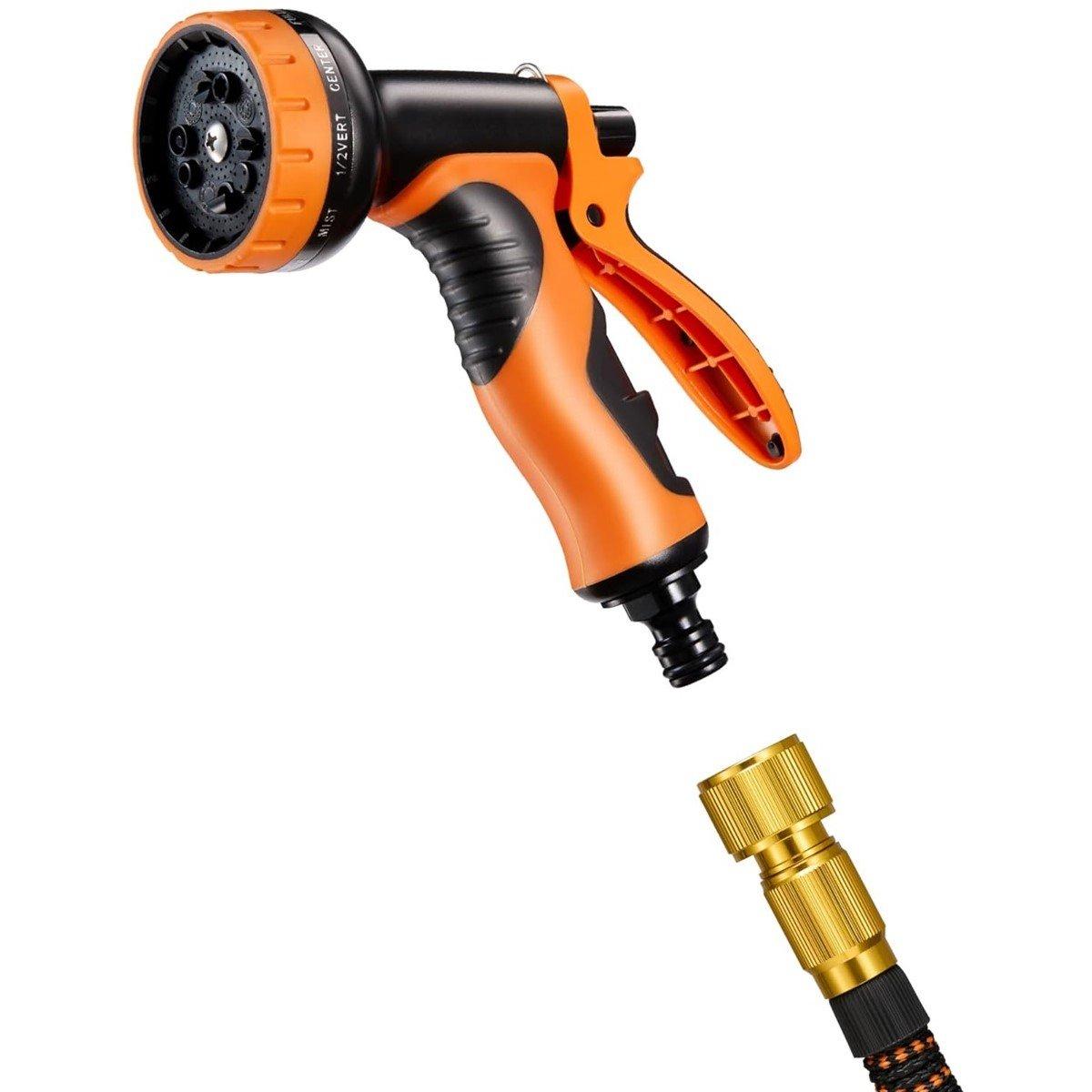 Black - VonHaus - Expandable Garden Hose - 9