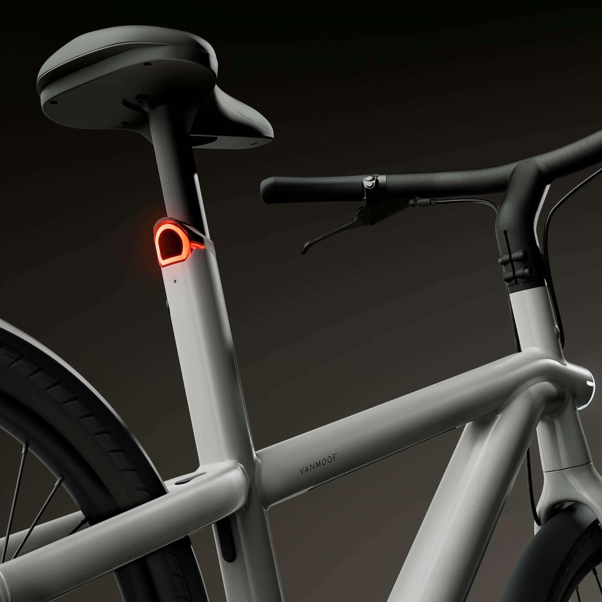 Light Grey - VanMoof - VanMoof A5 Electric Hybrid Bike - 6