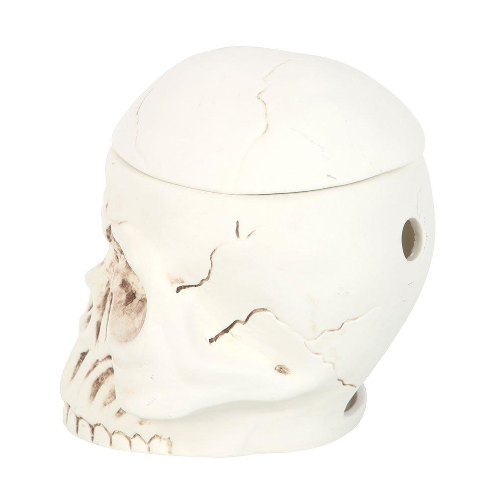 Cream - Something Different - Weathered Skull Oil Burner and Wax Warmer - 4