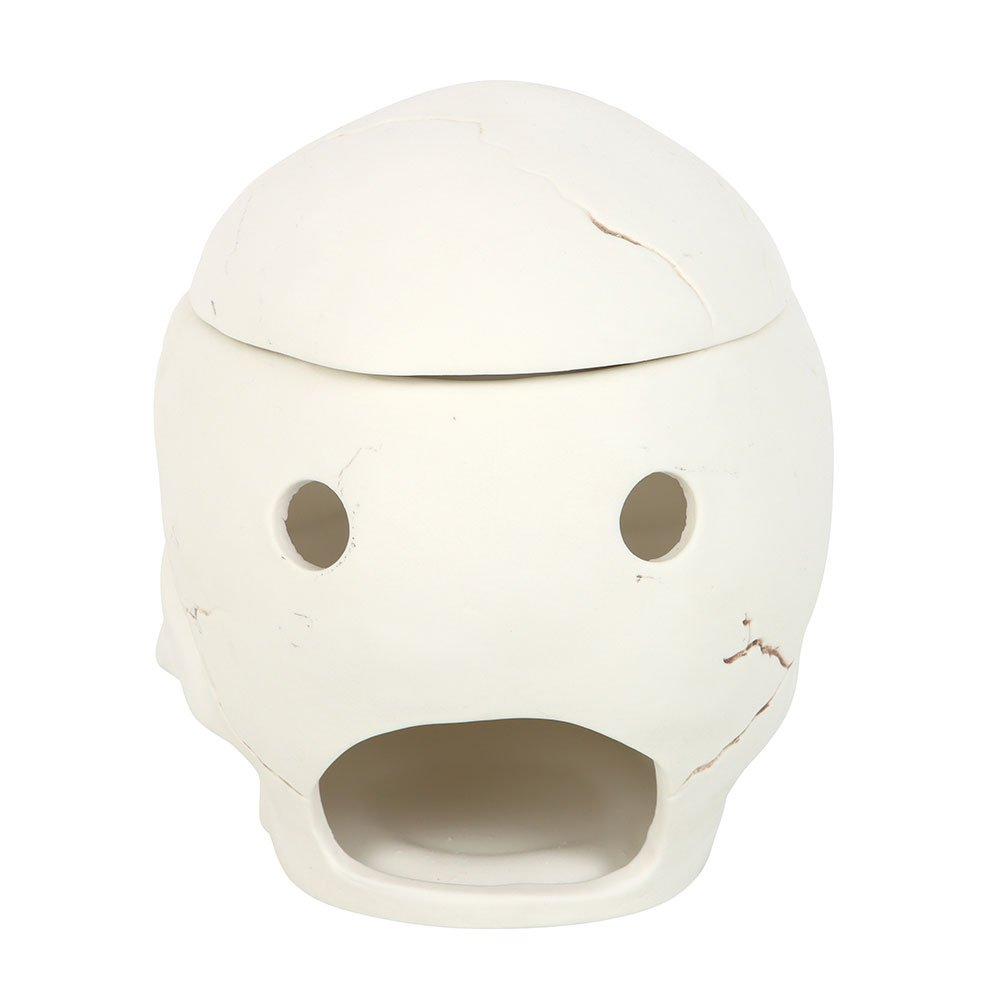 Cream - Something Different - Weathered Skull Oil Burner and Wax Warmer - 6