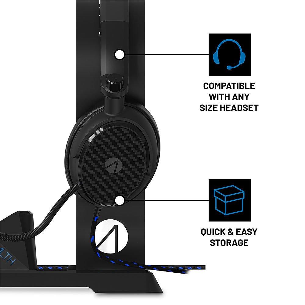 Black - Stealth - SP-C160 Headset and Stand for PS4 - 9