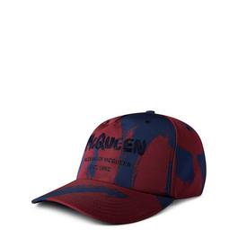 Alexander McQueen Alex Graffiti Cap Sn34