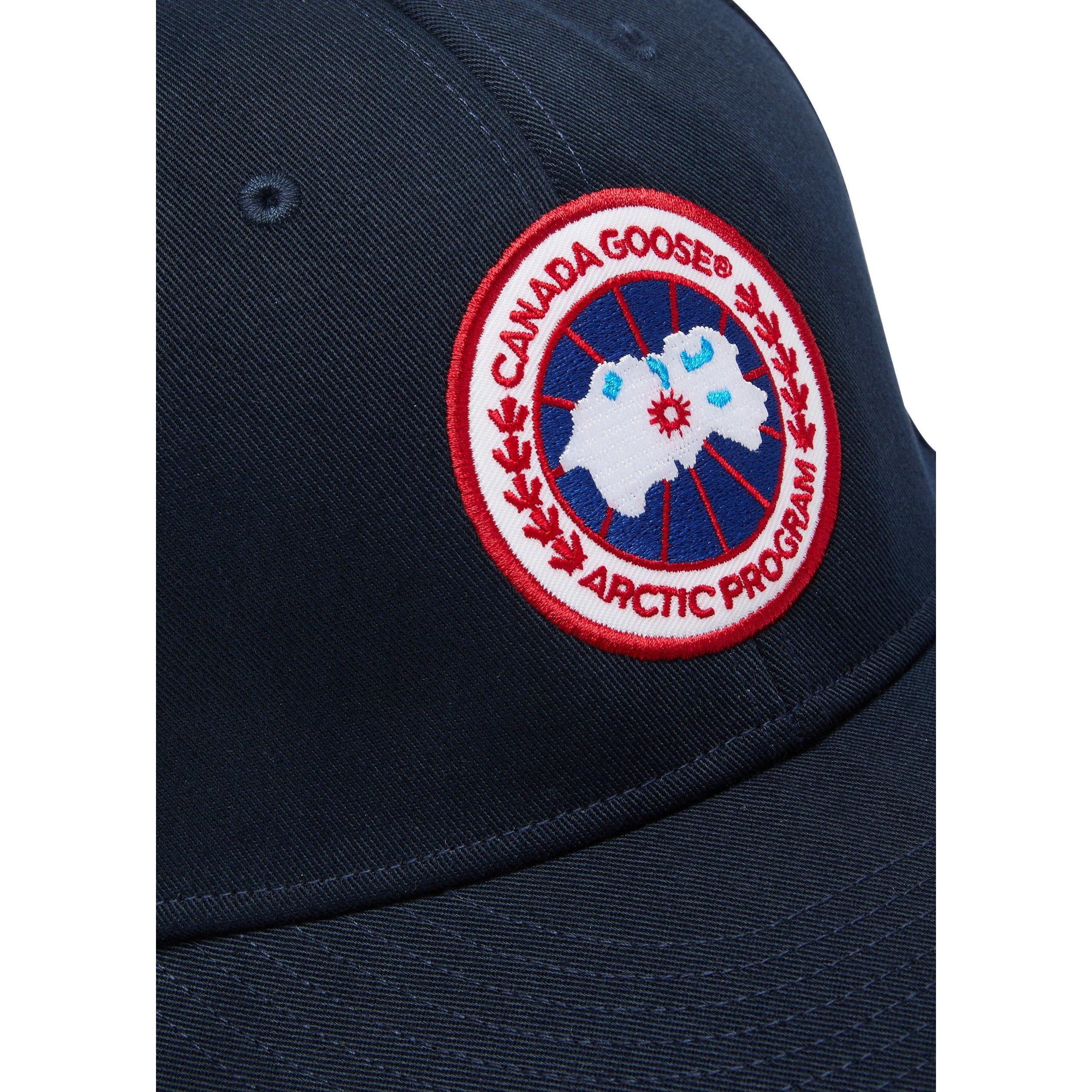 Navy - Canada Goose - Men's Logo Arctic Disc Adjustable Baseball Cap - 3