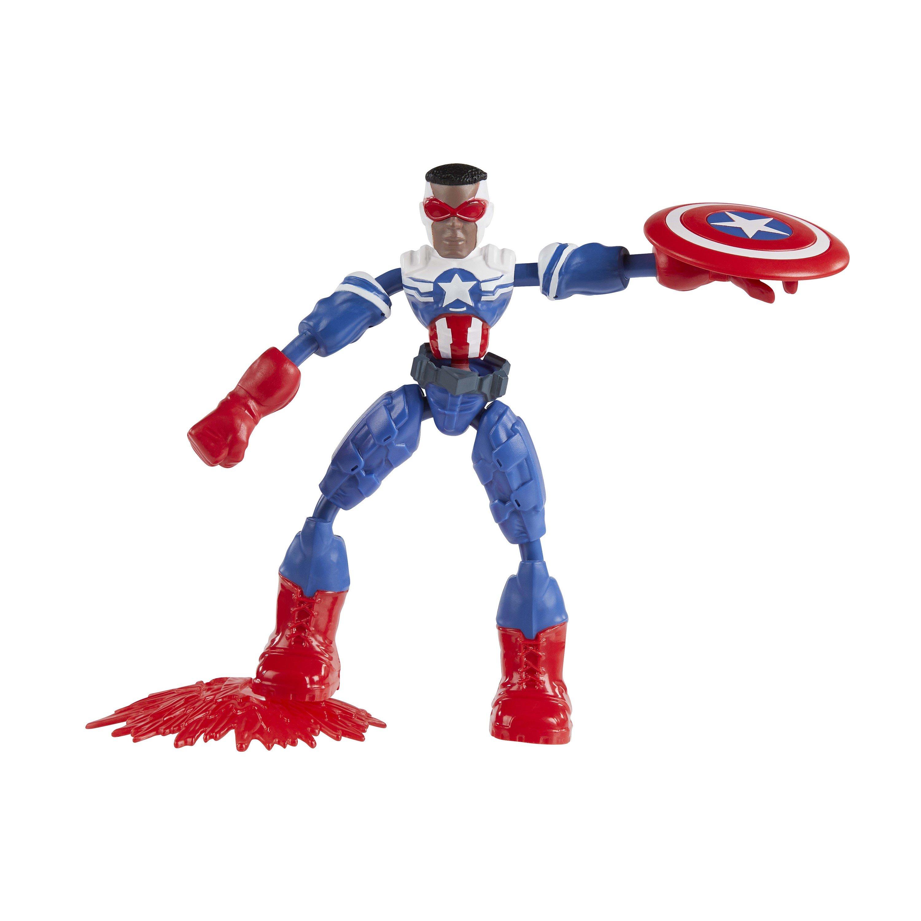 Mercadoria - Marvel - Avengers Bend And Flex Captain America - 5