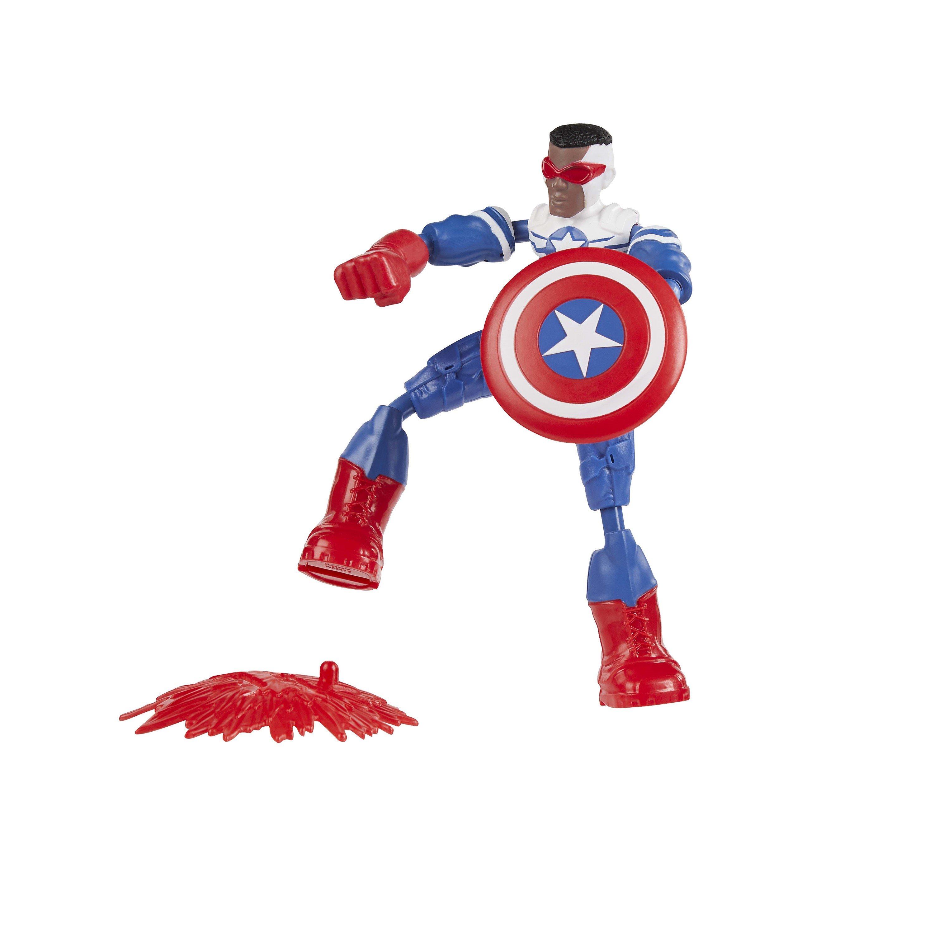 Mercadoria - Marvel - Avengers Bend And Flex Captain America - 6