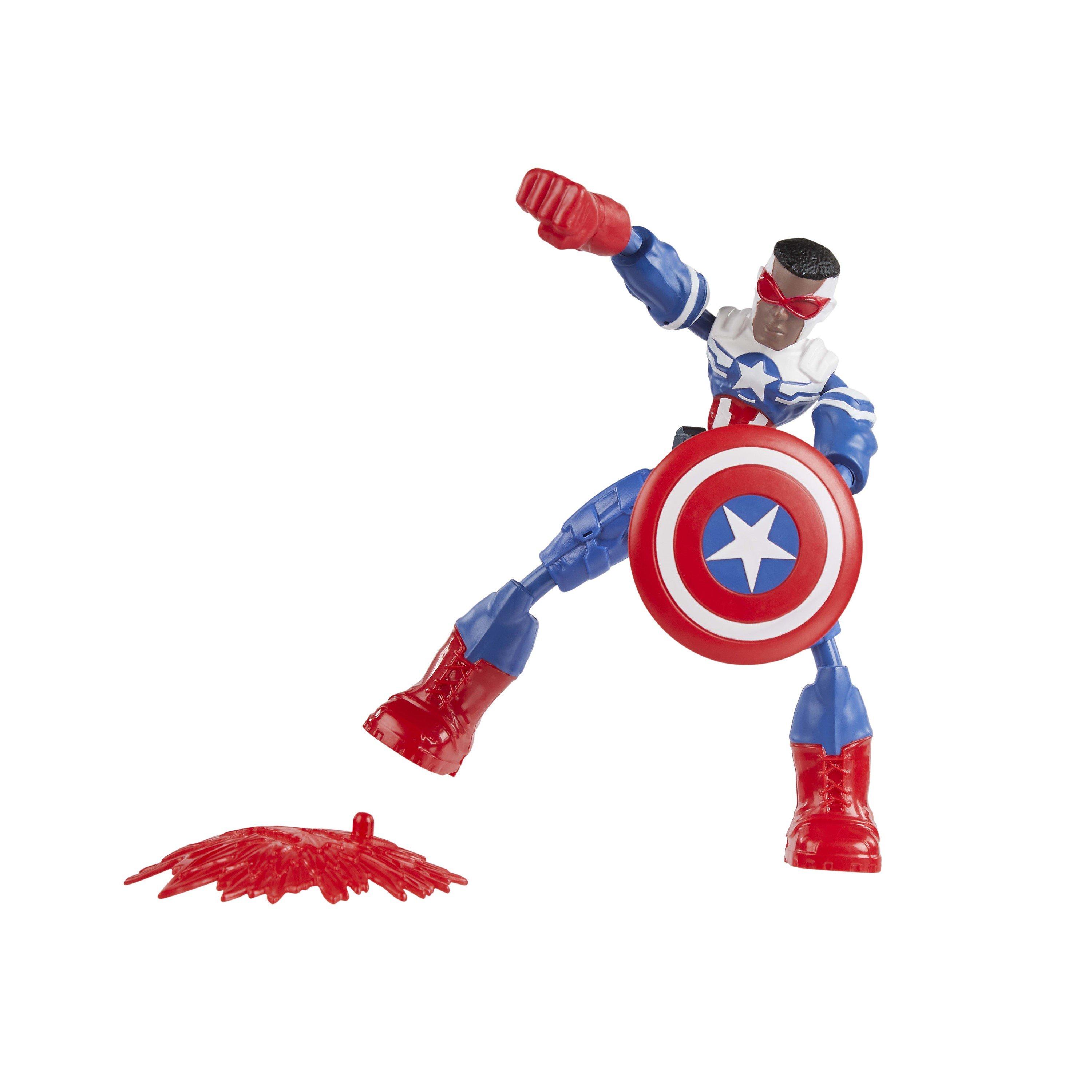 Mercadoria - Marvel - Avengers Bend And Flex Captain America - 8