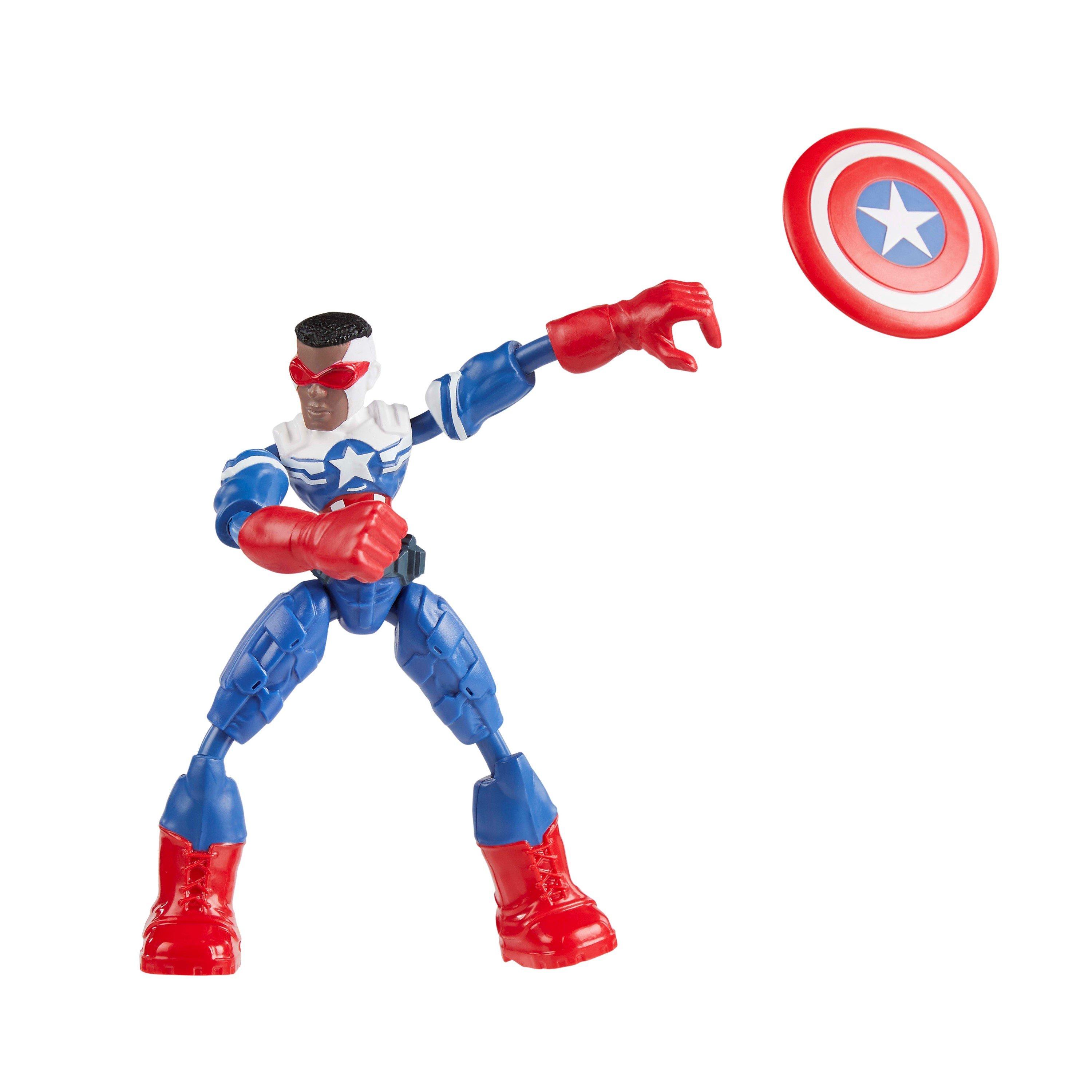 Mercadoria - Marvel - Avengers Bend And Flex Captain America - 9