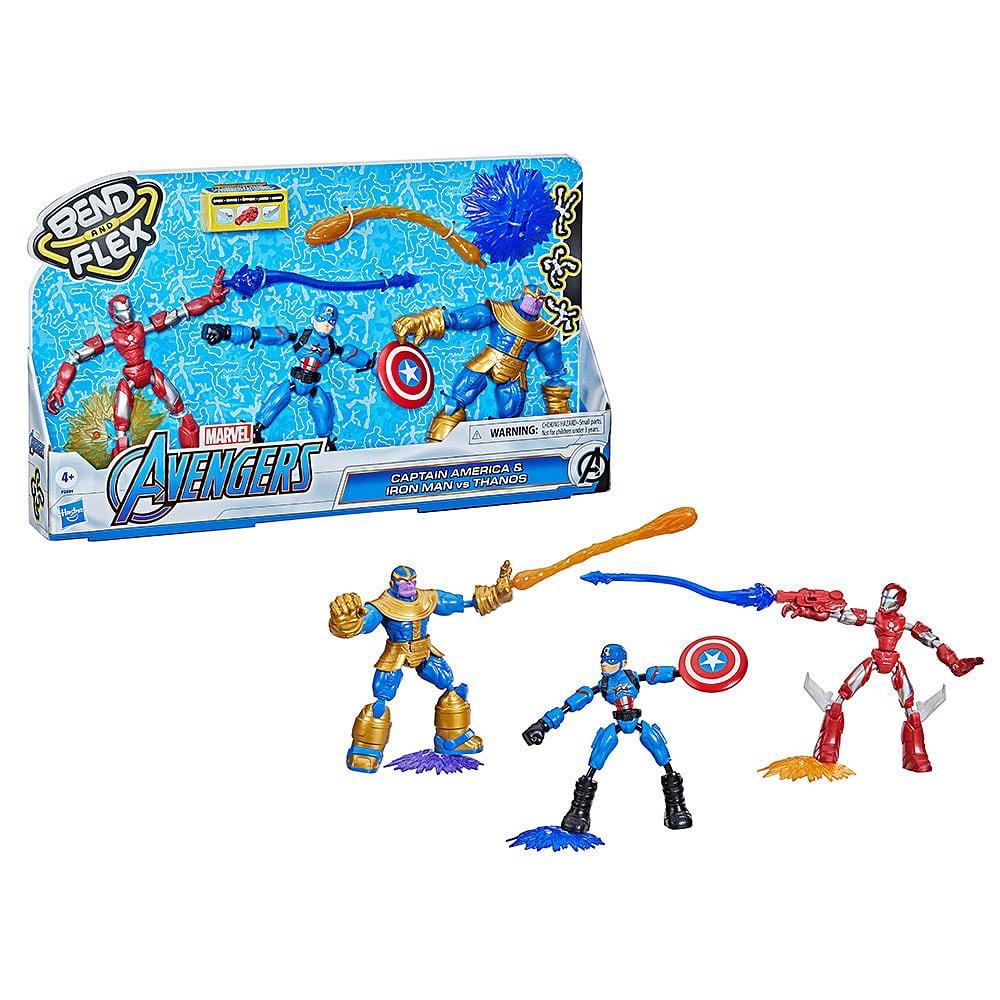 Roba - Marvel - Avengers Bend and Flex Avengers 3 Pack - 3