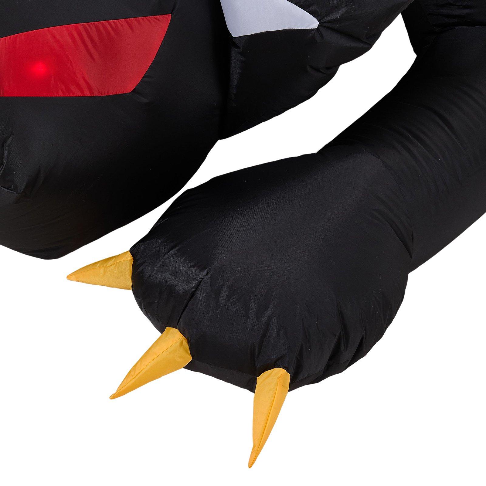 Black - LIFE IDEAS - 1.8M Halloween Inflatable Black Cat - 8