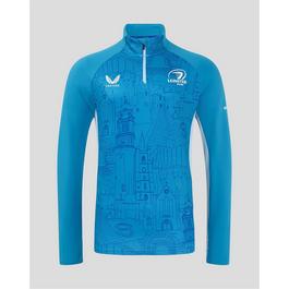 Castore Leinster Matchday Quarter Zip Midlayer 2024 2025 Adults
