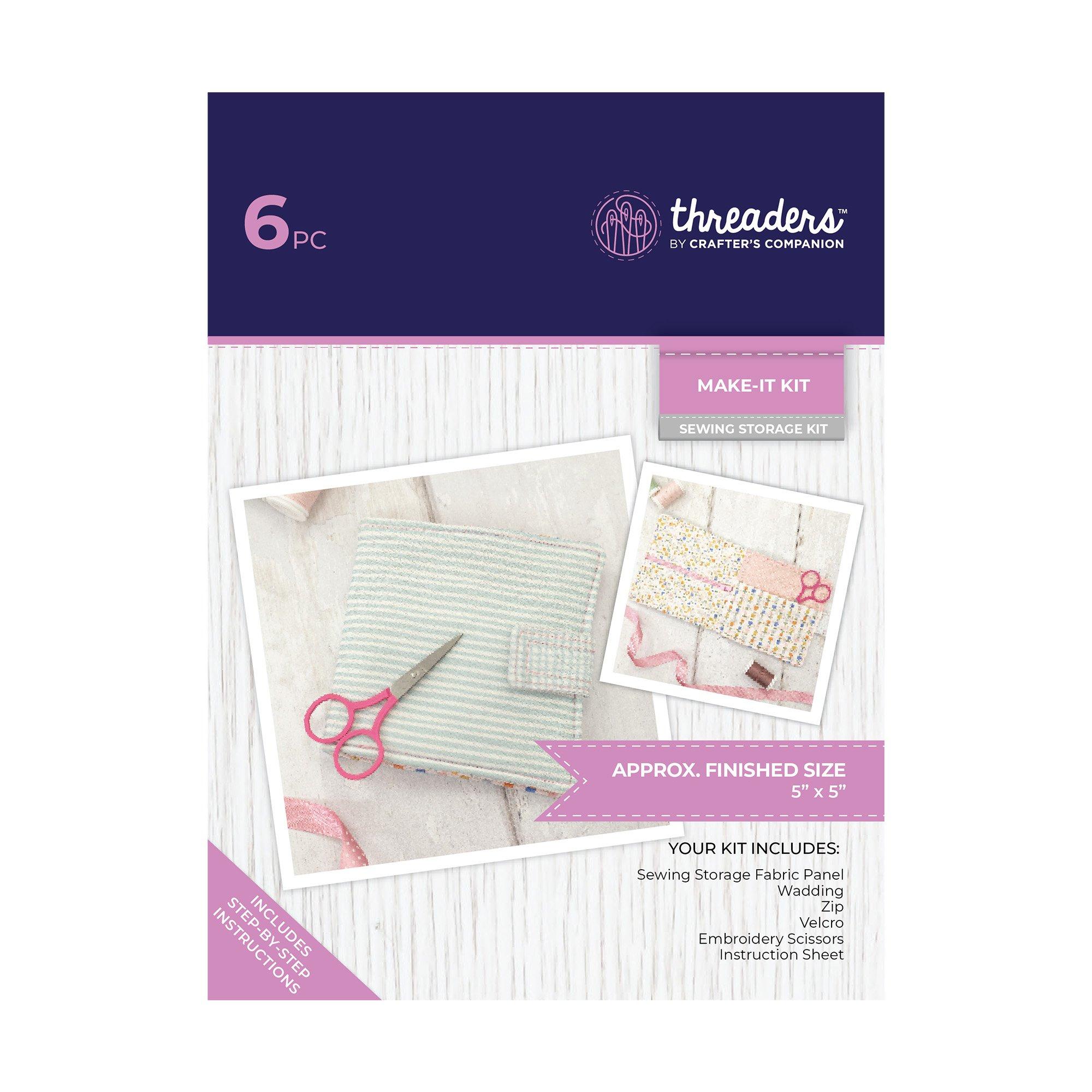 Multi - Crafters Companion - Threaders Make-It Sewing Storage Kit - 1