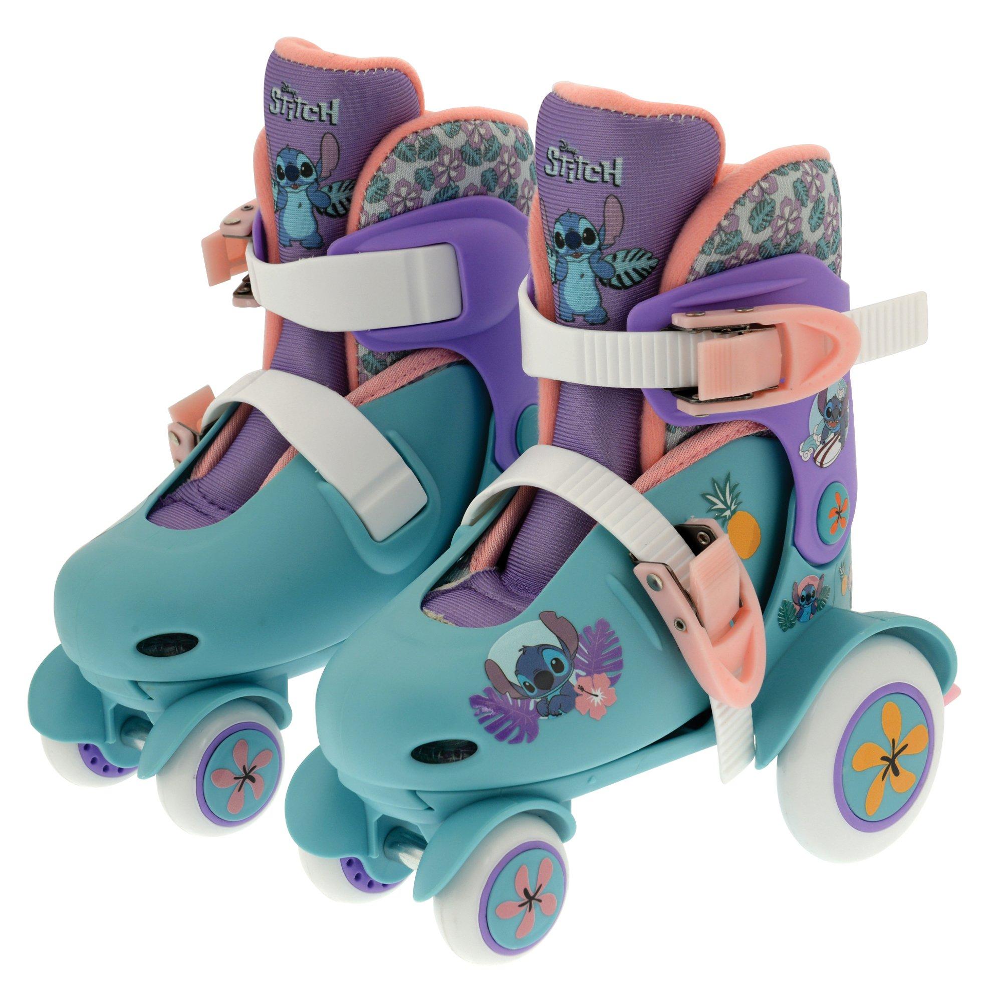 Multicoloured - Disney Stitch - Stitch Adjustable Big Wheel Skates - 1