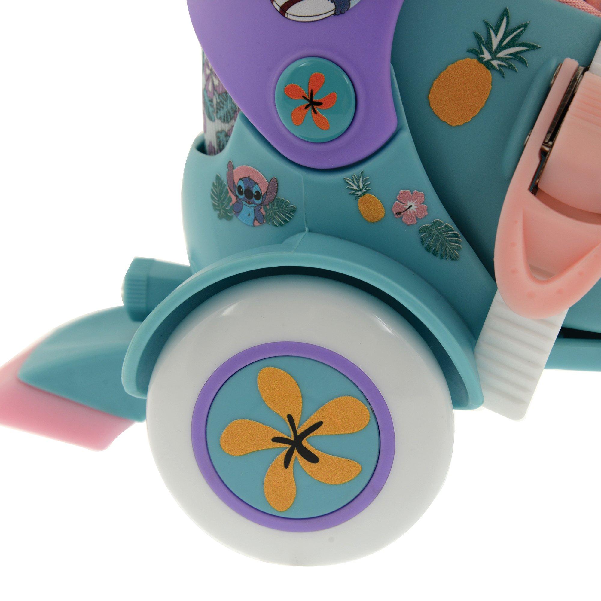 Multicoloured - Disney Stitch - Stitch Adjustable Big Wheel Skates - 4