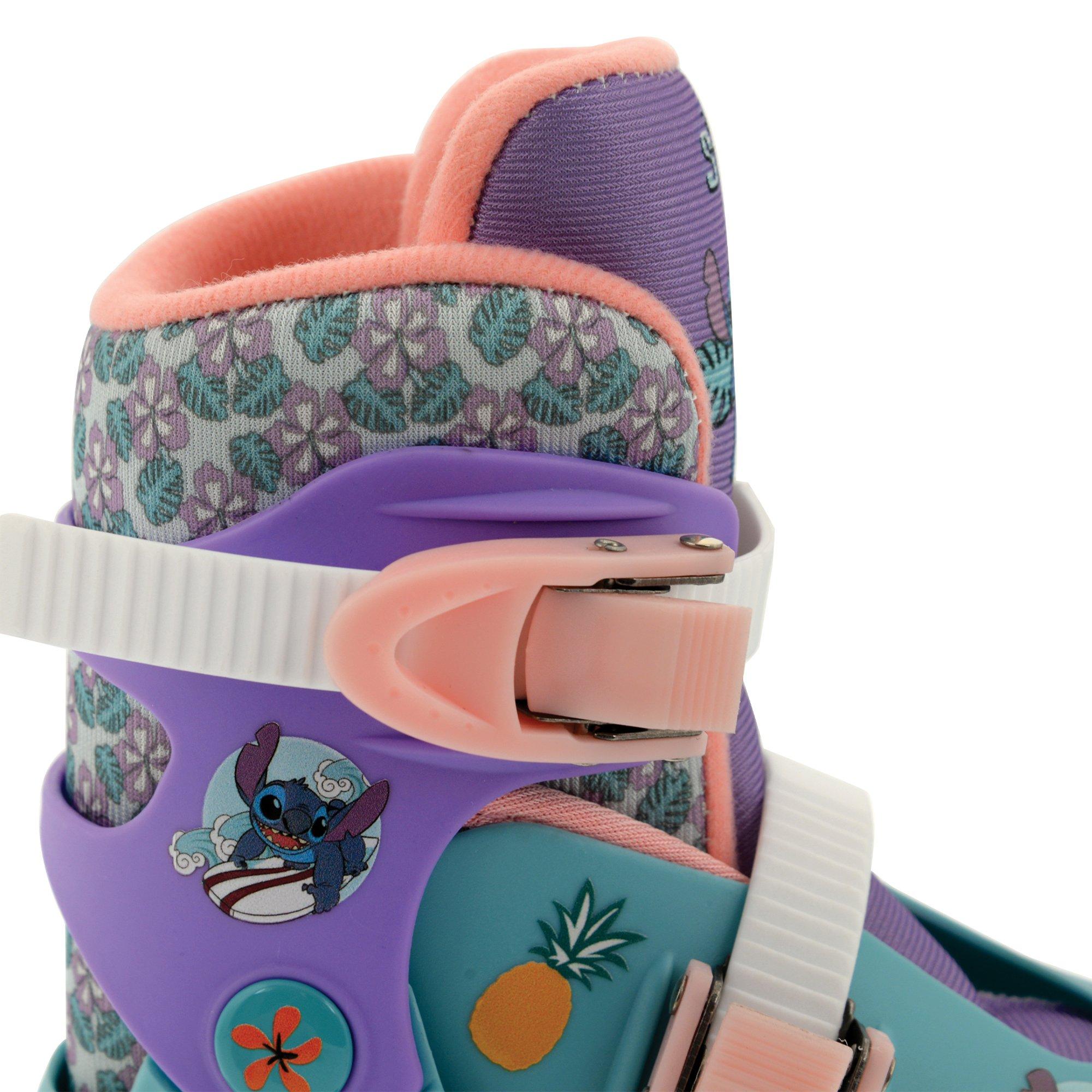 Multicoloured - Disney Stitch - Stitch Adjustable Big Wheel Skates - 6