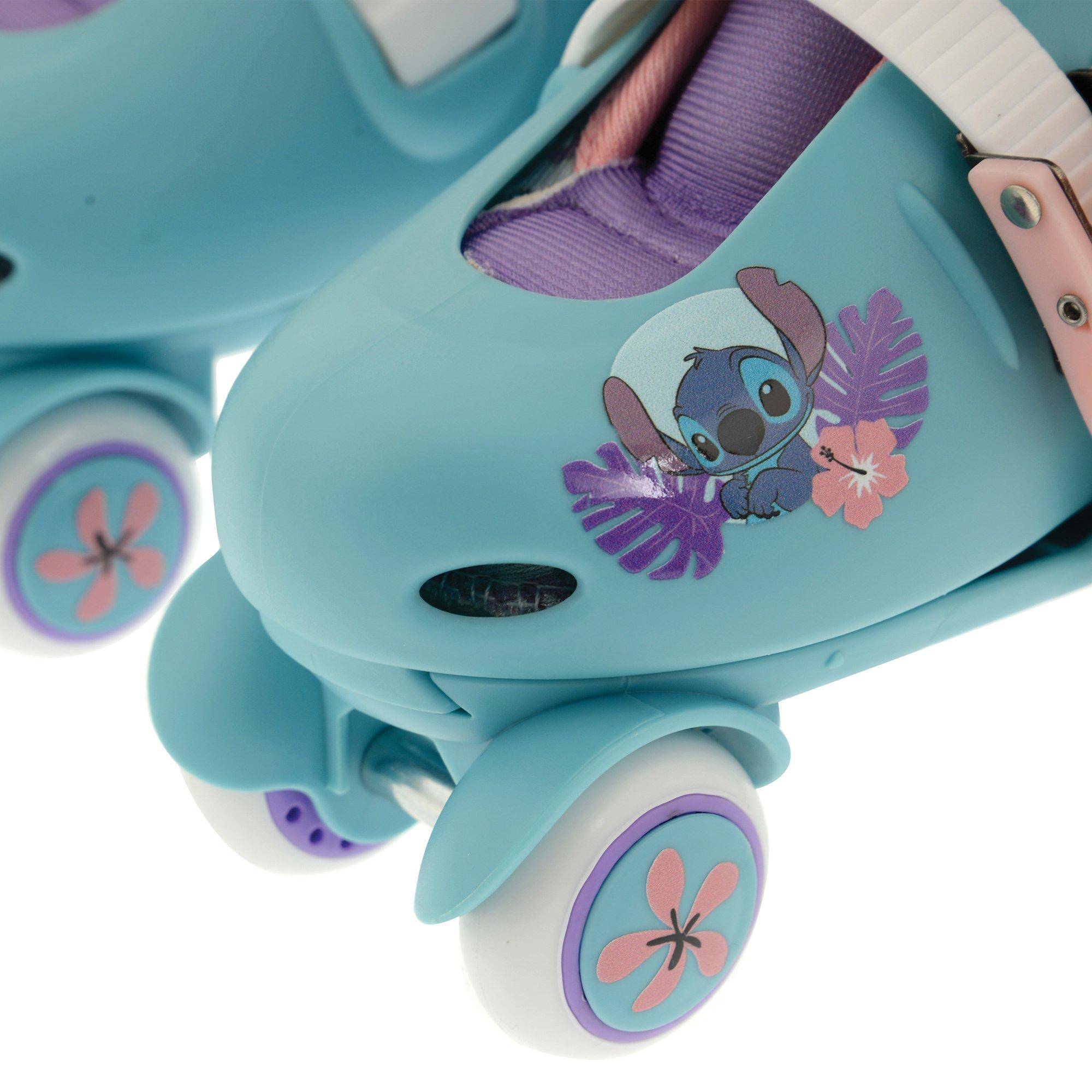 Multicoloured - Disney Stitch - Stitch Adjustable Big Wheel Skates - 7