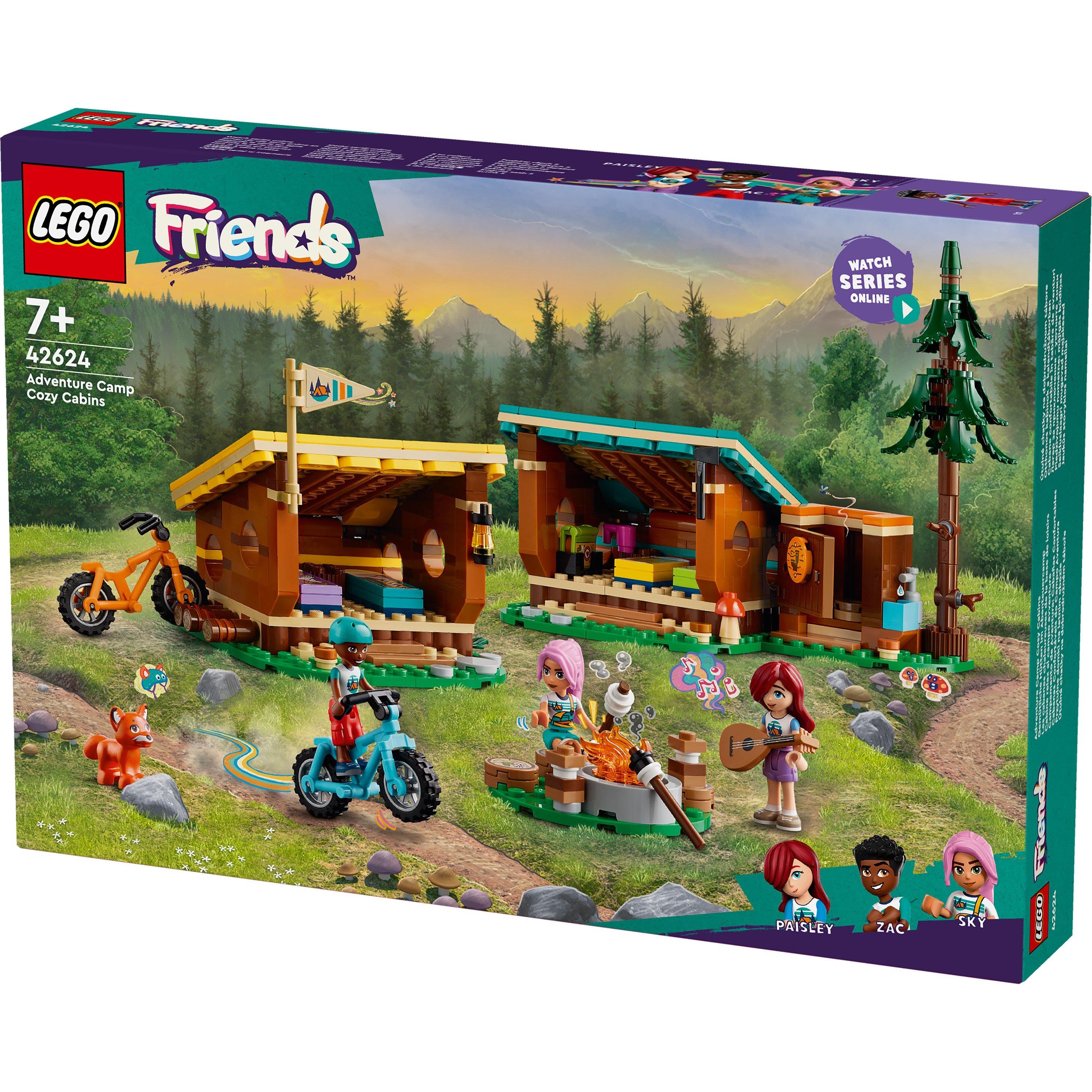 Merchandise - LEGO - 42624 Adventure Camp Cosy Cabins - 3