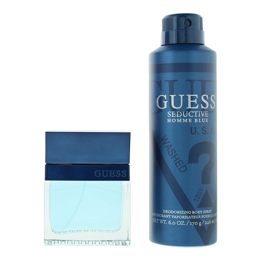 None - Guess - Guess Seductive Homme Blue 2 Piece Gift Set - 2